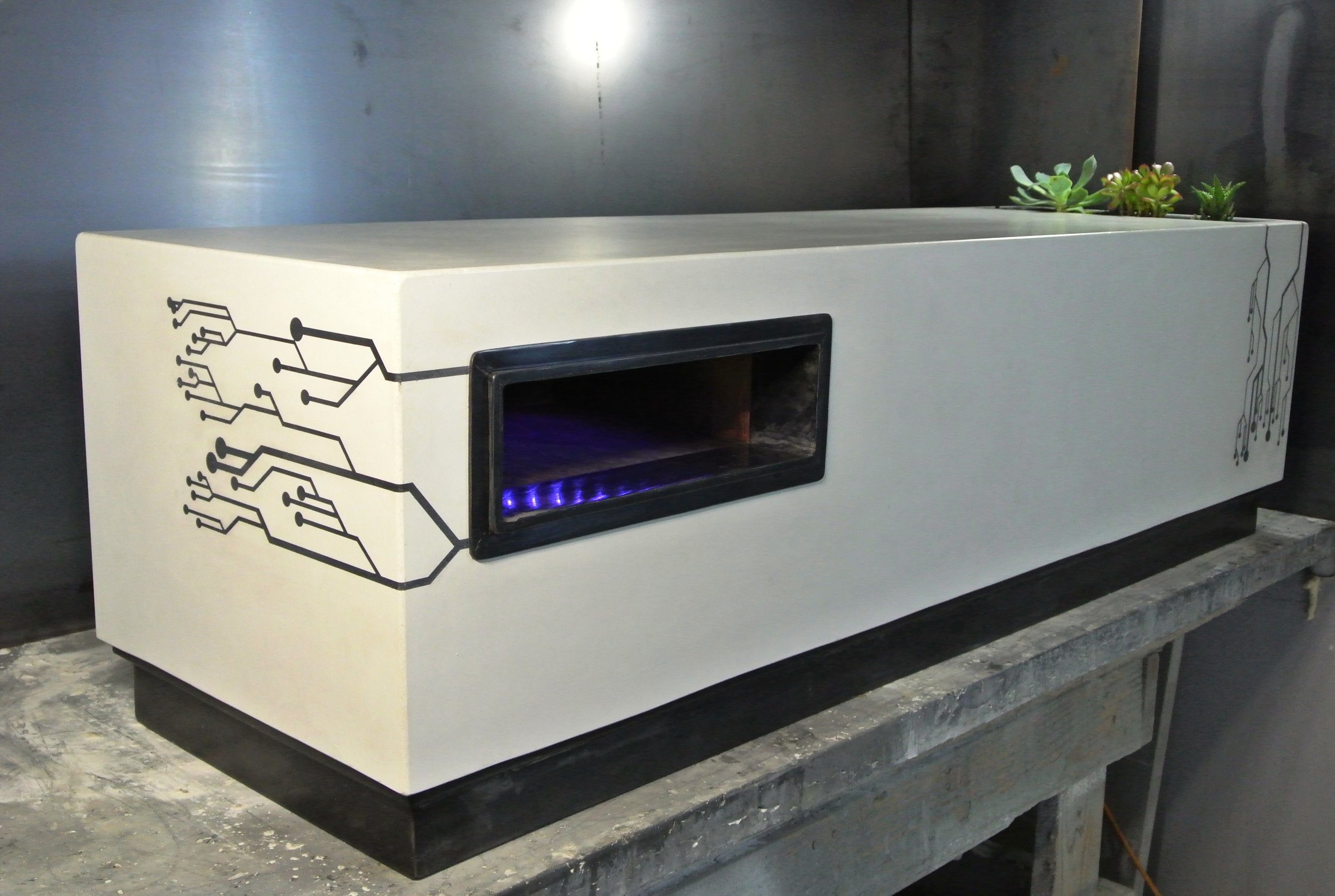 Copy of GFRC White Concrete Bench with Integrated Planter, Magazine Box and Acid Etched details.jpg