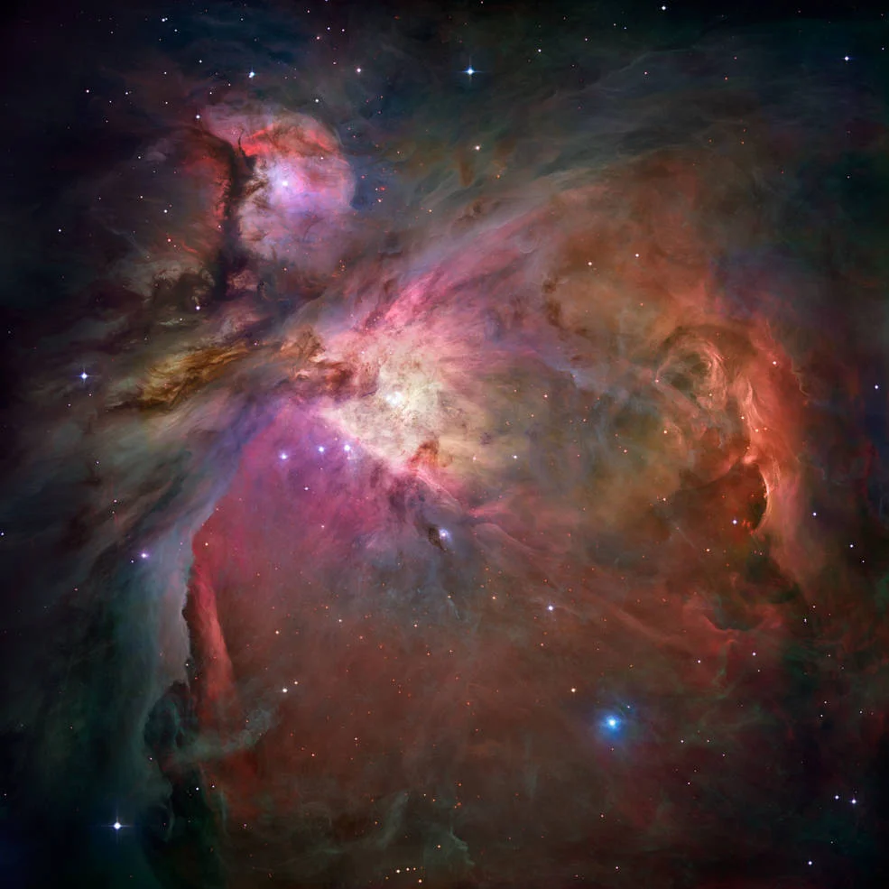 Nébuleuse d’Orion (Messier 45) source: Nasa