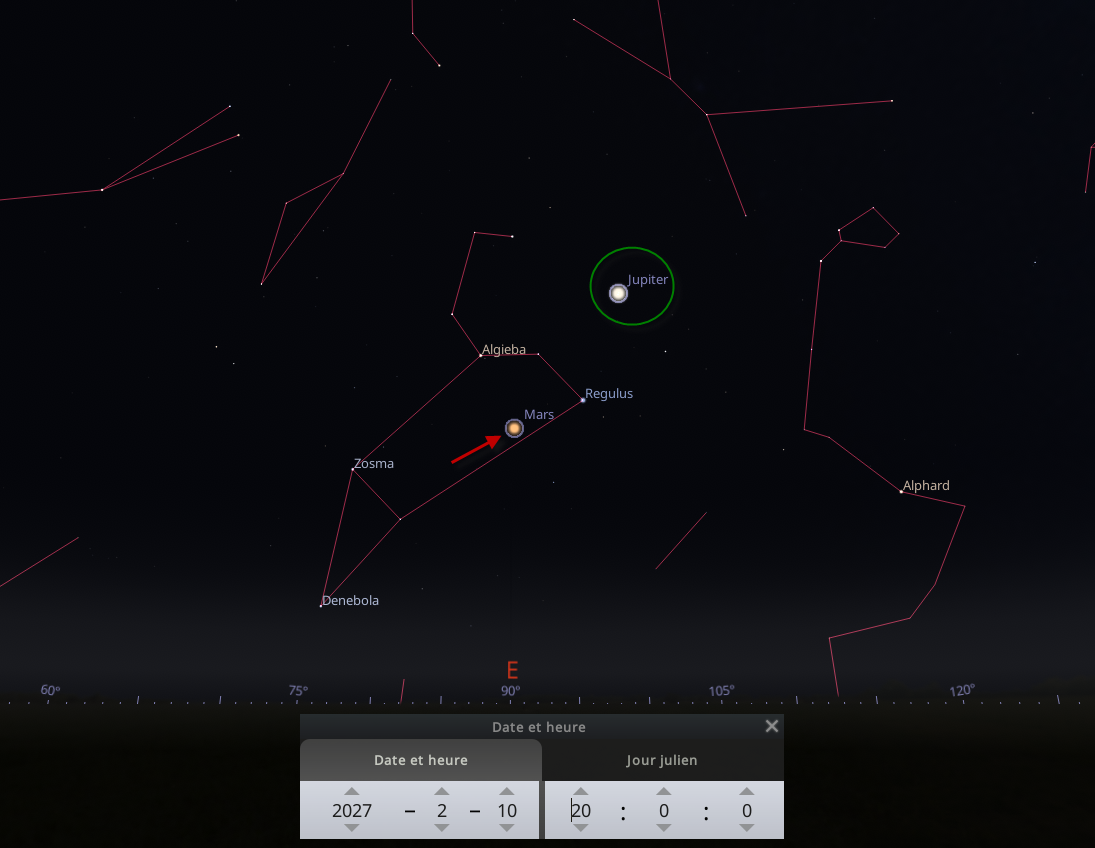 Opposition de Jupiter