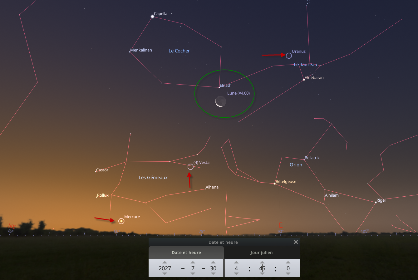 Lumière cendrée avant le lever du Soleil