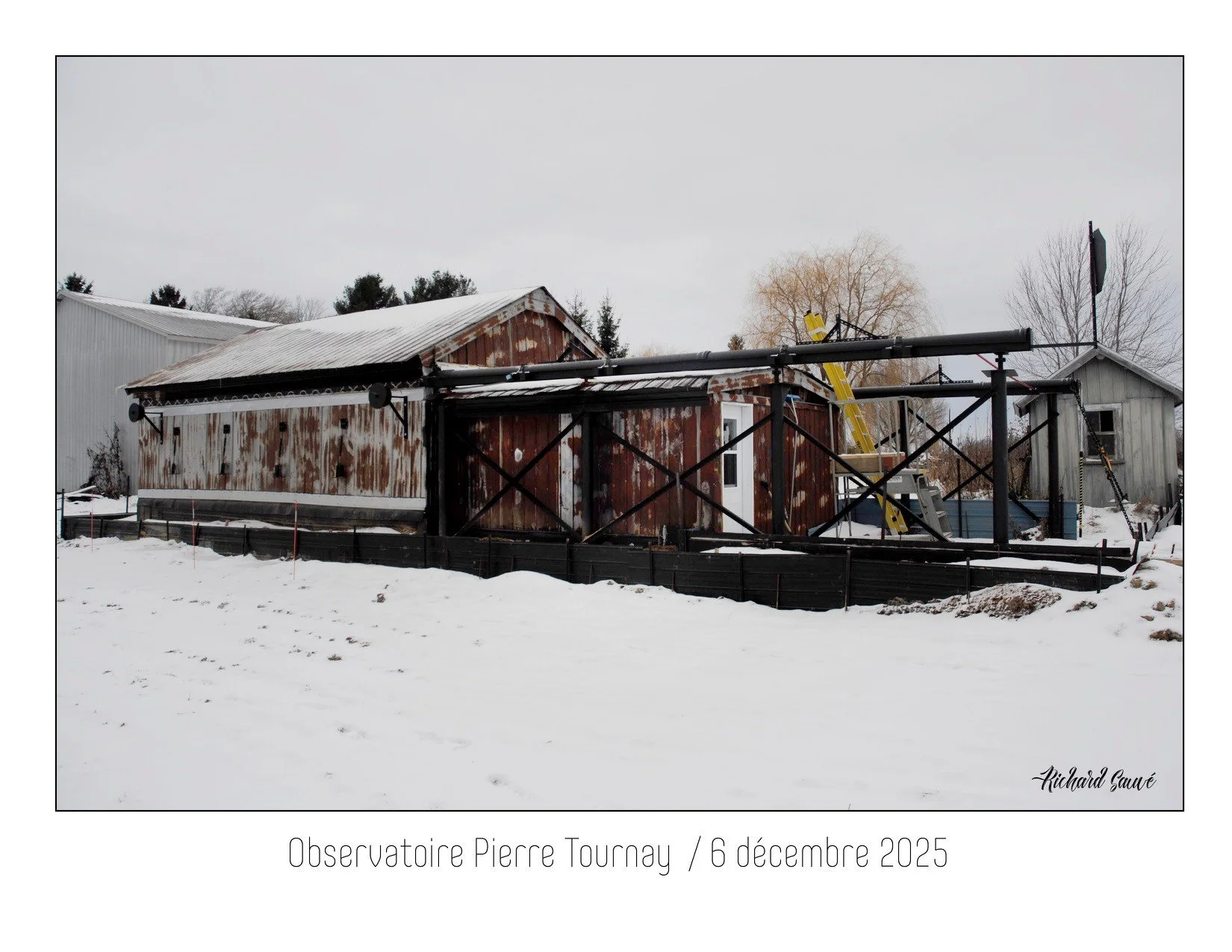 La construction d'un gros observatoire, par Pierre Tournay
