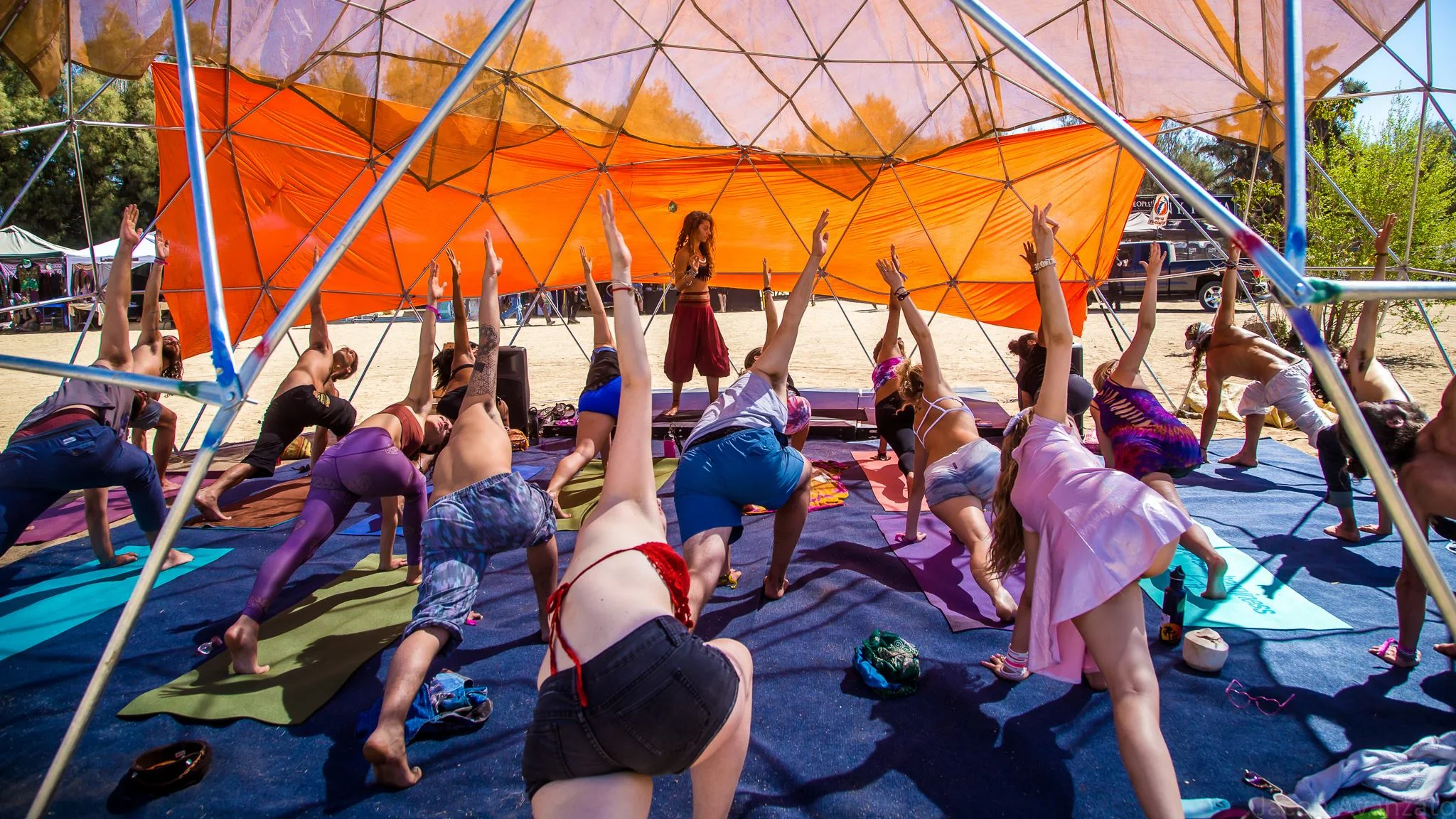 Teaching at Serenity Gathering Photo: Jacob Avanzato