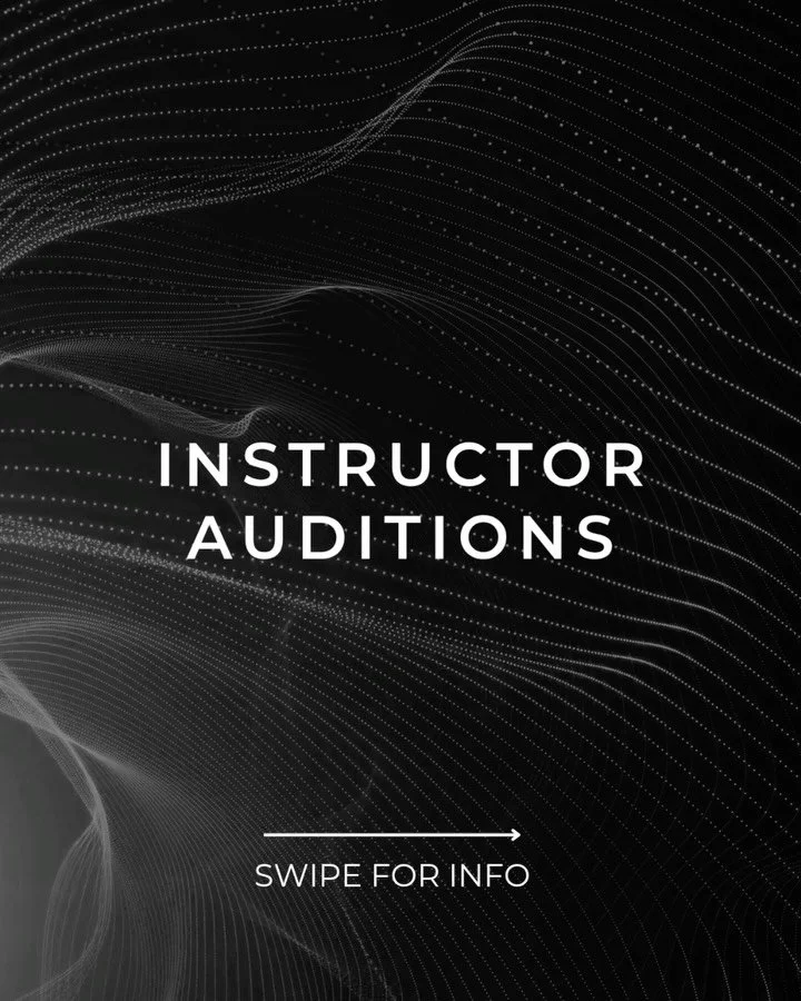 💥INSTRUCTOR AUDITIONS💥

Chi Junky Instructors are the hearbeat of what we do and we are looking to add to our amazing instructor team. If you think this could be you we want to meet you!

🗓️ When: auditions will take place November 15 from 2-5PM
?