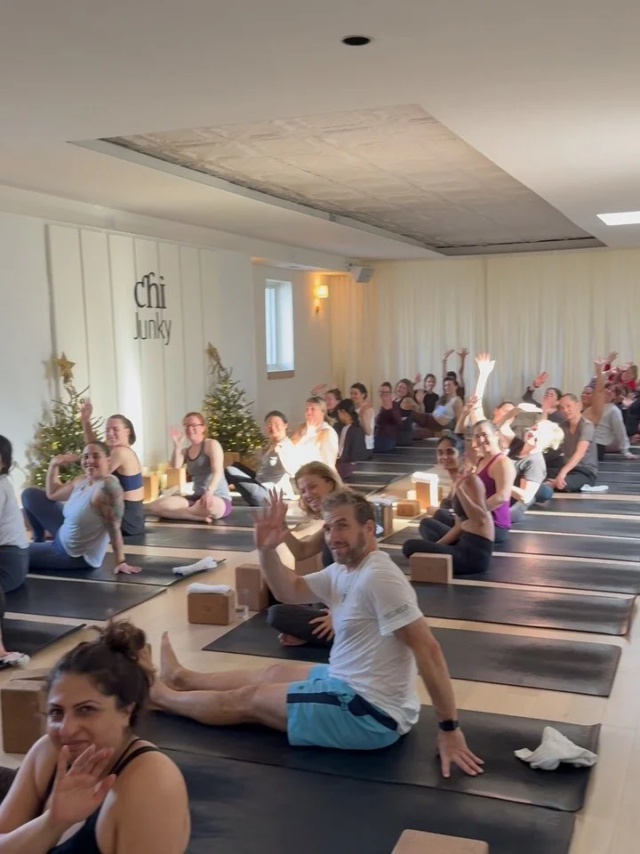 Merry Chi-Mas from my Chi family to yours. Such a gift to wake up and do this with all of you on Christmas morning! Another Chi-Mas Santa Hustle party in the books! Our doors are open for you all holiday. Be well. 🖤🎅🏽- Rachelle