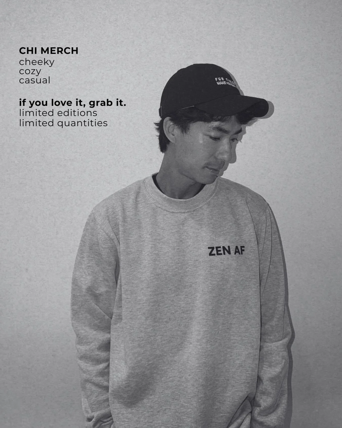 LAST CALL!! BUY ANY PIECE OF MERCH + GET A FREE CLASS, ENDS JUNE 4. 

signature LOHN X CHI candle
dad hats
cozy sweats
crewnecks
cropped fleece sweaters
and more&hellip;

If you love it, grab it. 
limited edition
limited quantities

purchase in studi