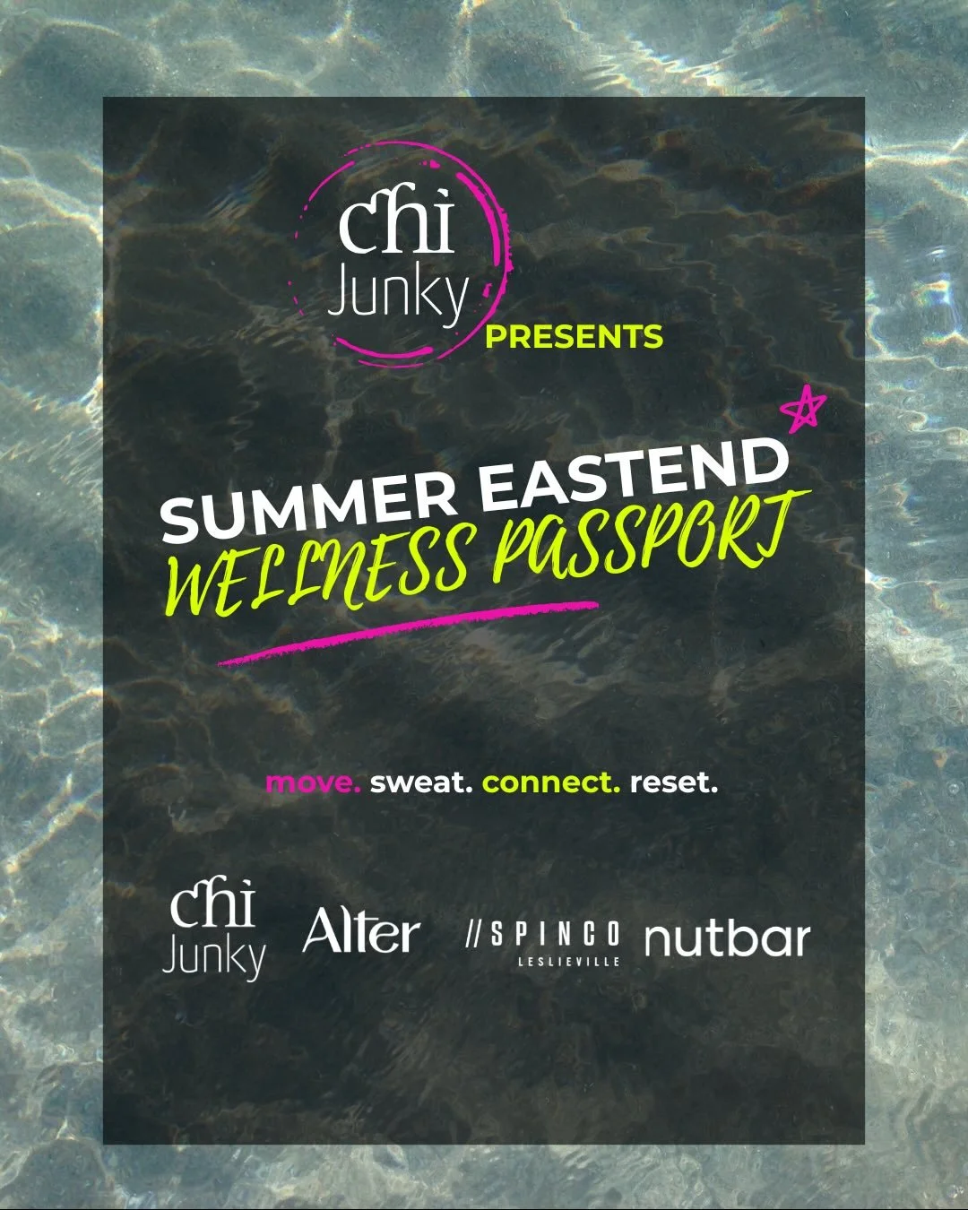 THE FIRST EVER EASTEND WELLNESS PASSPORT 🛄☀️🪩🖤😎🧋🌈

One passport with access to 4 iconic Eastend wellness spots. 

INCLUDES: 
▪️One class at @chi_junky 
▪️One spin at @spinco.leslieville 
▪️One hot/cold session at @alter.toronto Leslieville loca