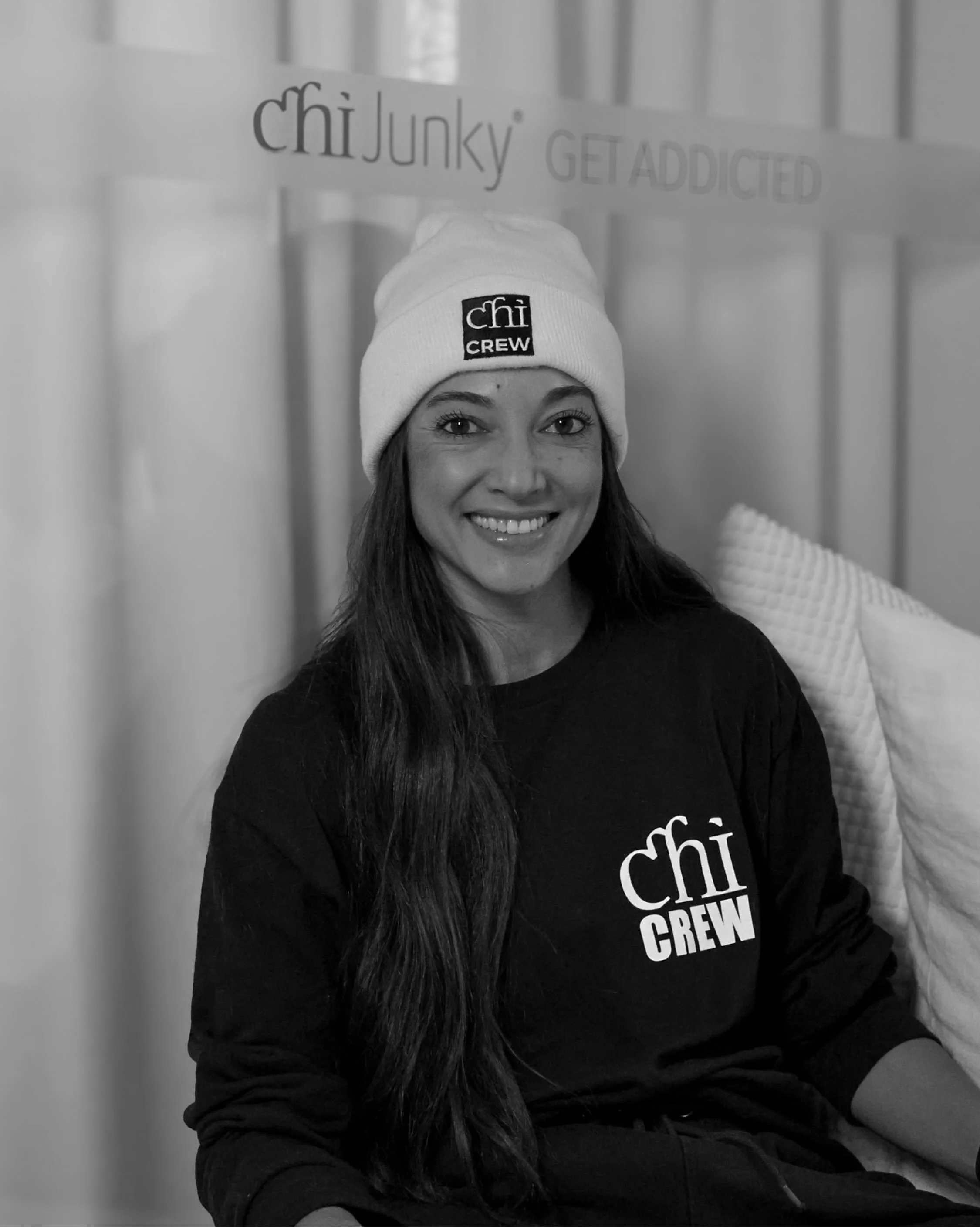 HUMANS OF CHI: RACHELLE WINTZEN
CHI FOUNDER + INSTRUCTOR 
DAY 1: JAN 2014 

&ldquo;I started Chi Junky with no money. Four mats in one tiny room by myself, and I was like, &ldquo;This is great.&rdquo; And that&rsquo;s all I ever thought it would be. 