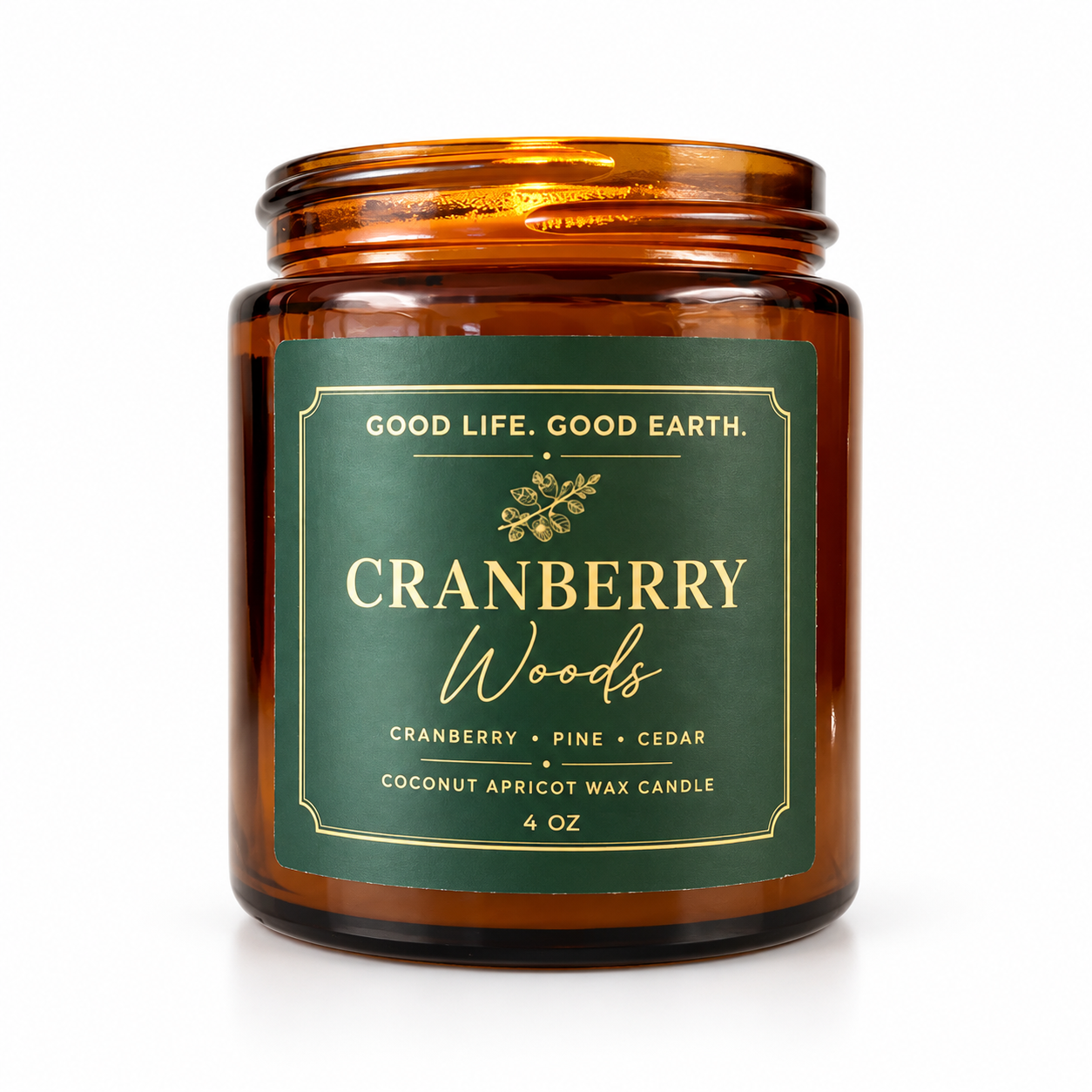 HOLIDAY CRANBERRY CANDLE