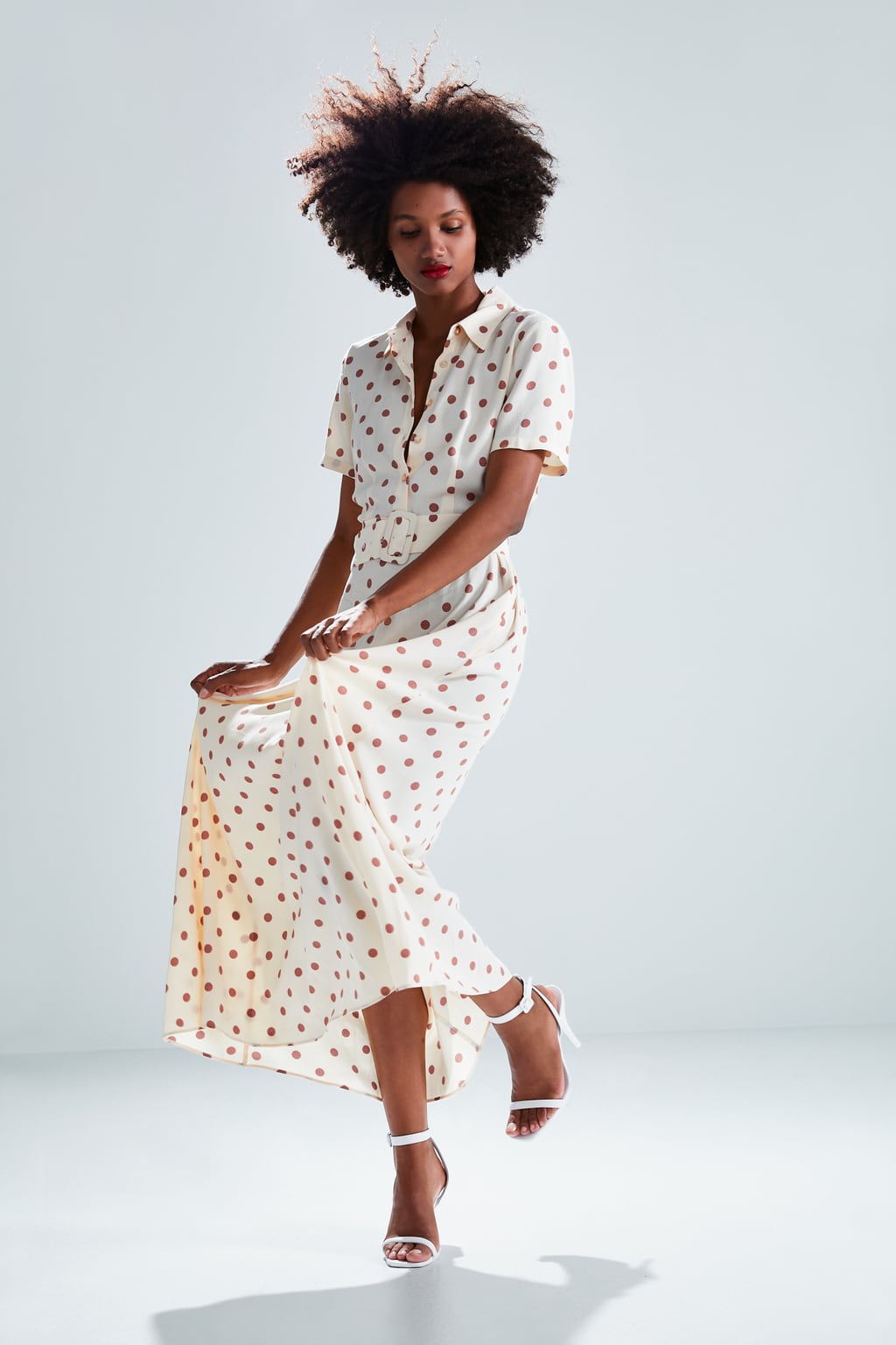 Polka dot dress from Zara, buy it here. Photo: Zara.