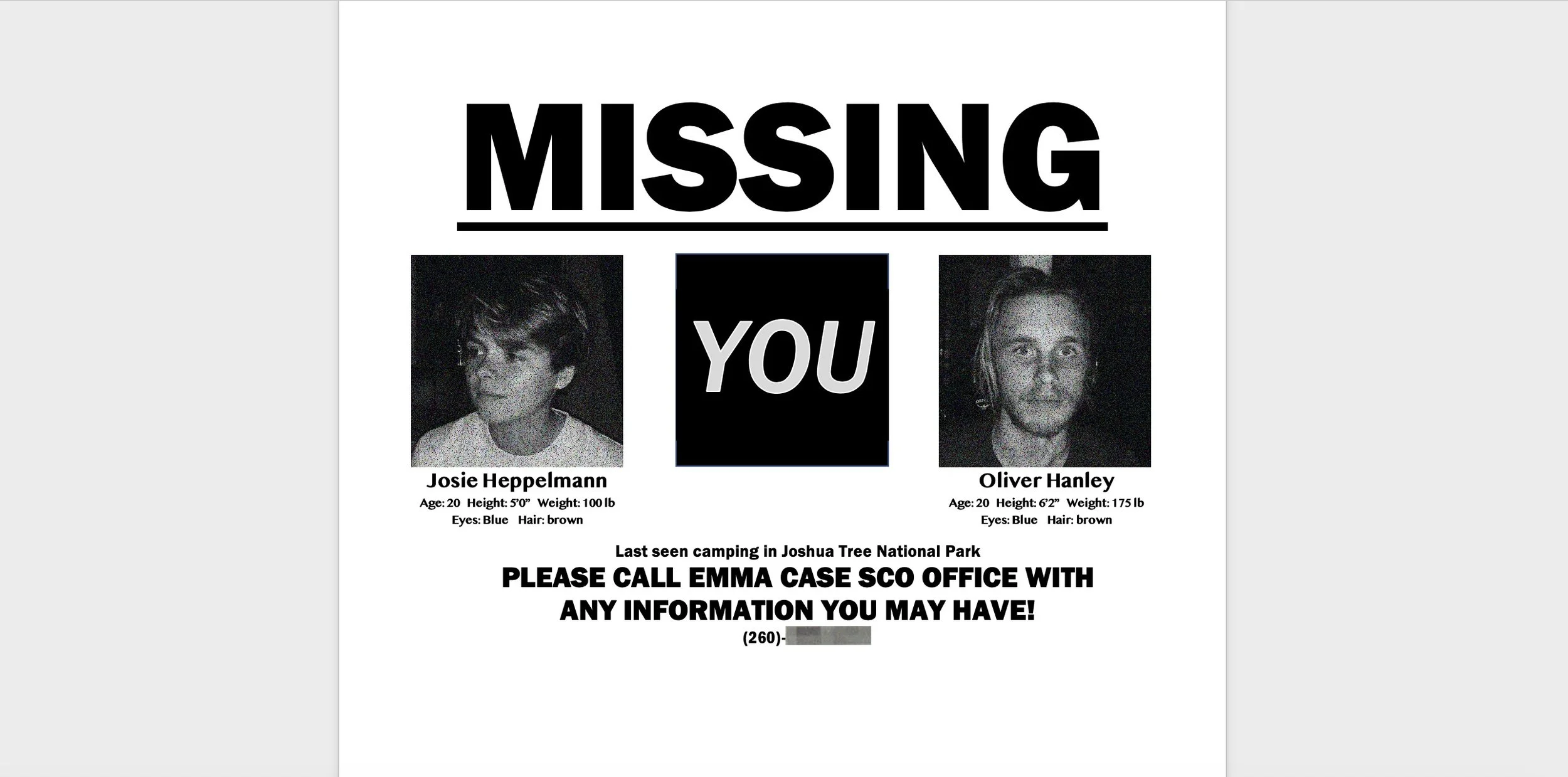 Hanley and Heppelmann's Joshua Tree Hell
