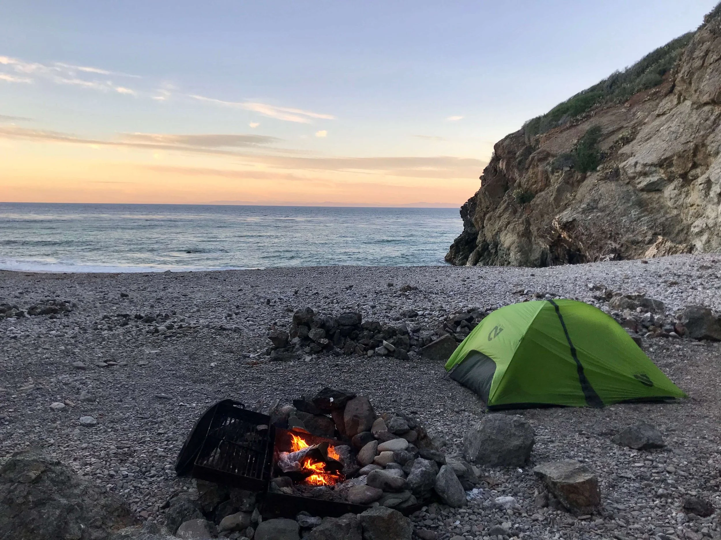 Backpack on a Kayak: Catalina