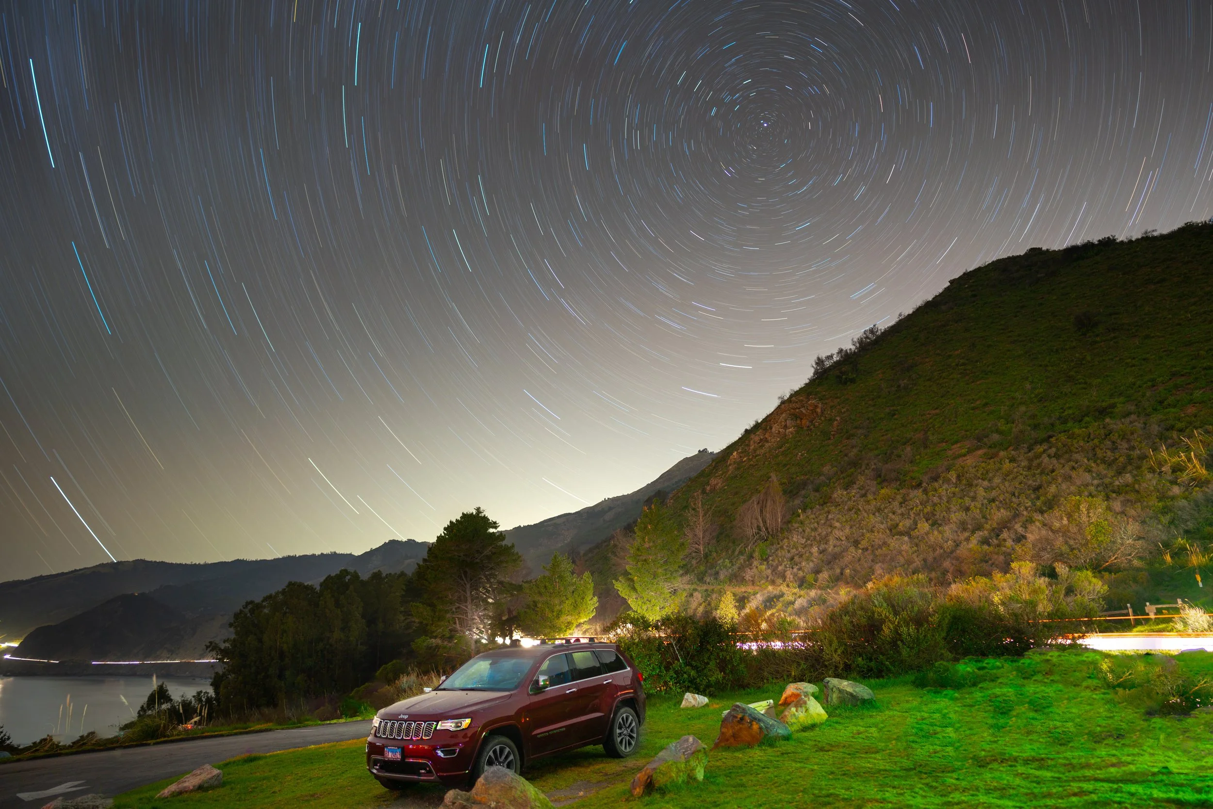 BIG SUR STARGAZIN, FOOD MAKIN, CLASS ESCAPIN