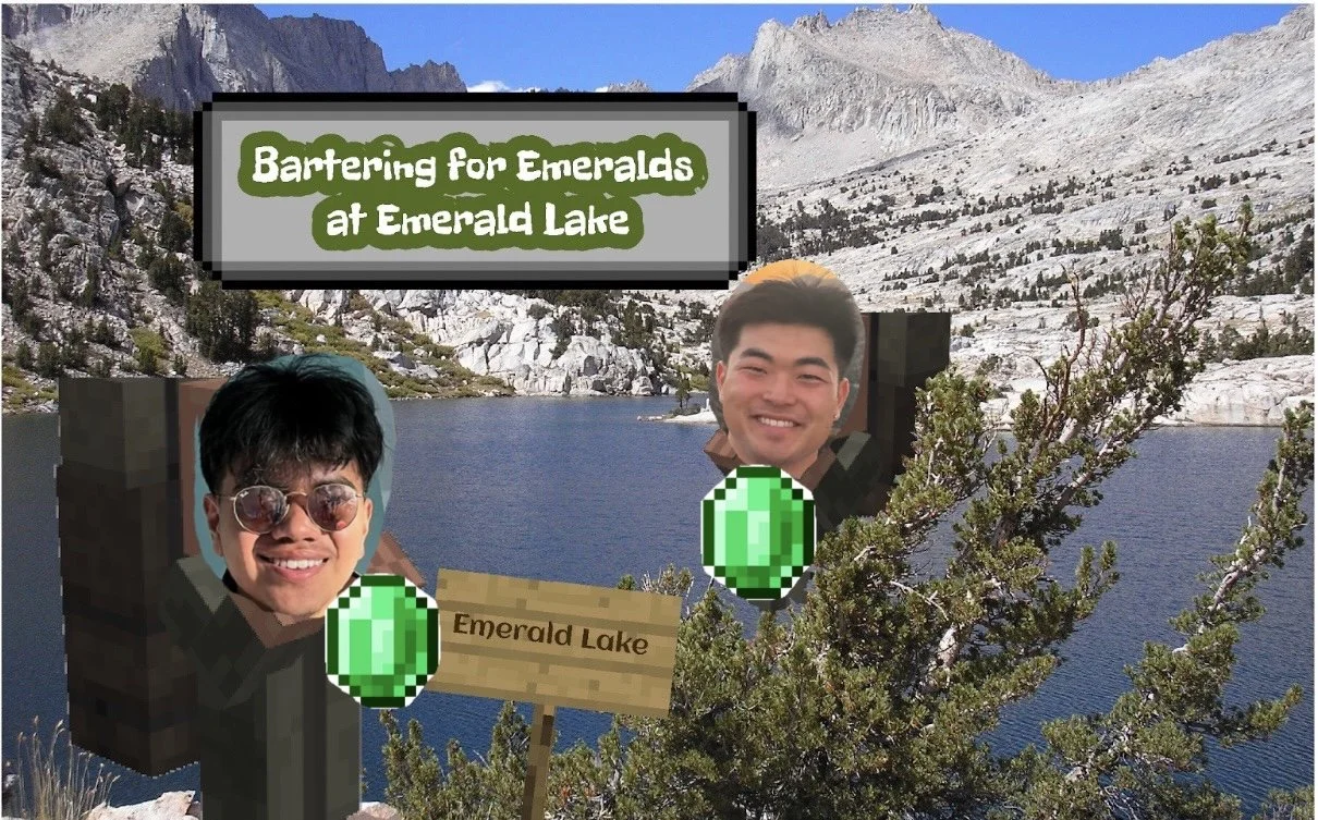BARTERING FOR EMERALDS AT EMERALD LAKE