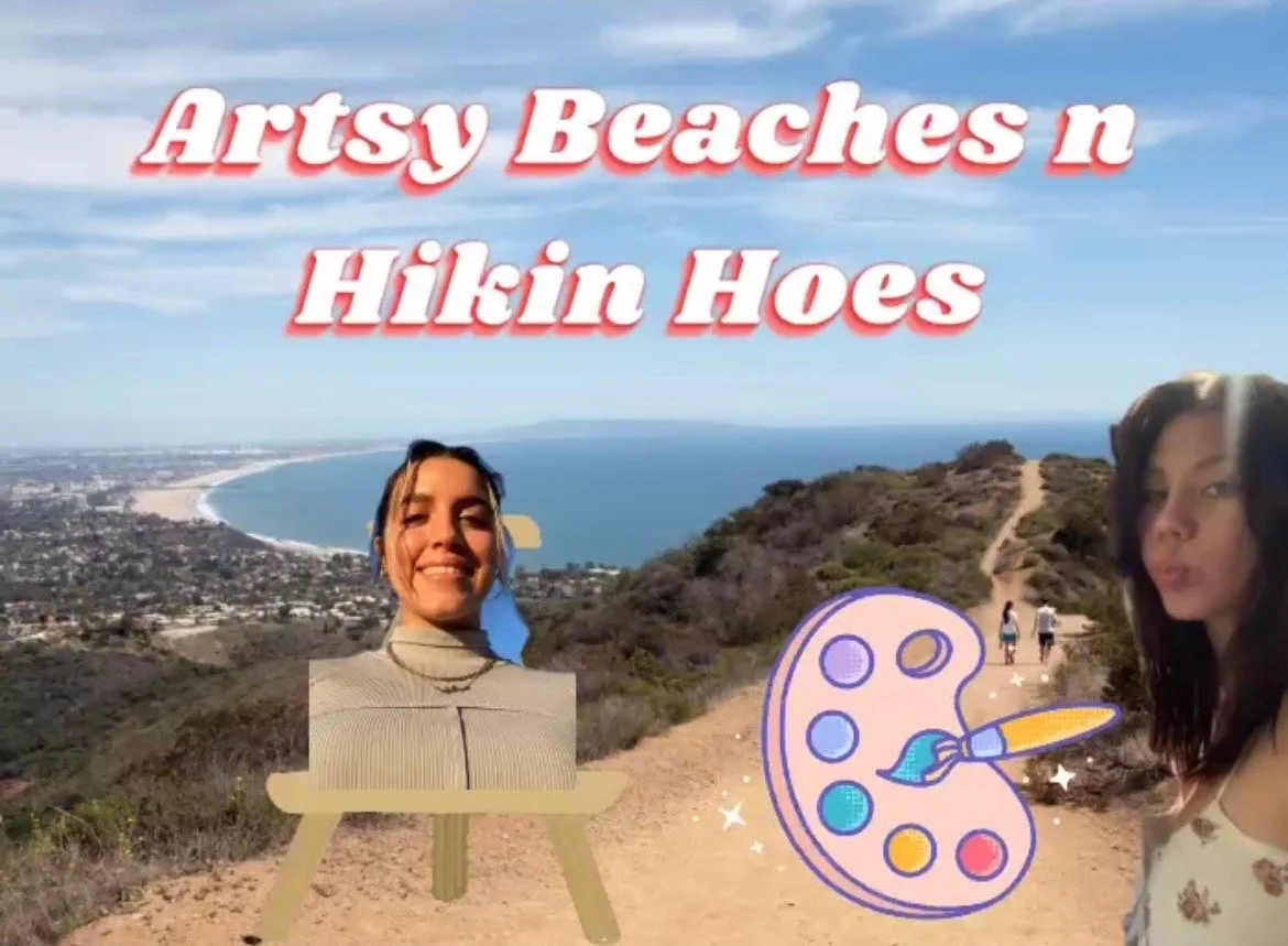 Artsy Beaches and Hiking Hoes 
