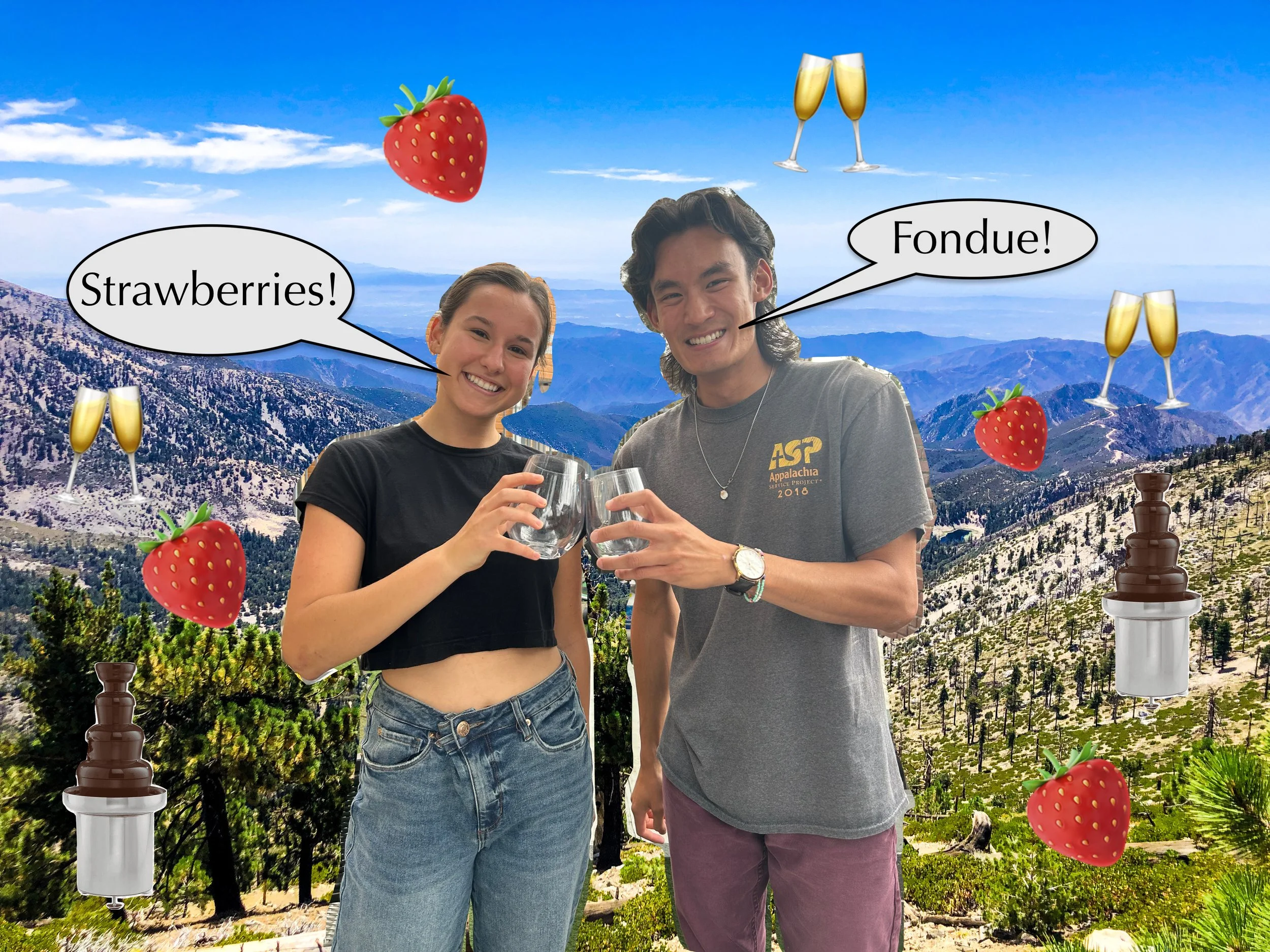 Strawberry Peak Soiree 🍓🥂