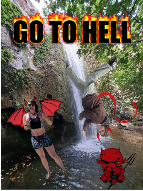GO TO HELL with sedona and elaine