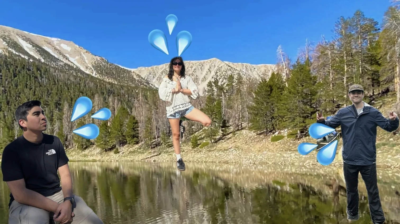 WET WITH SWEAT at Dry Lake