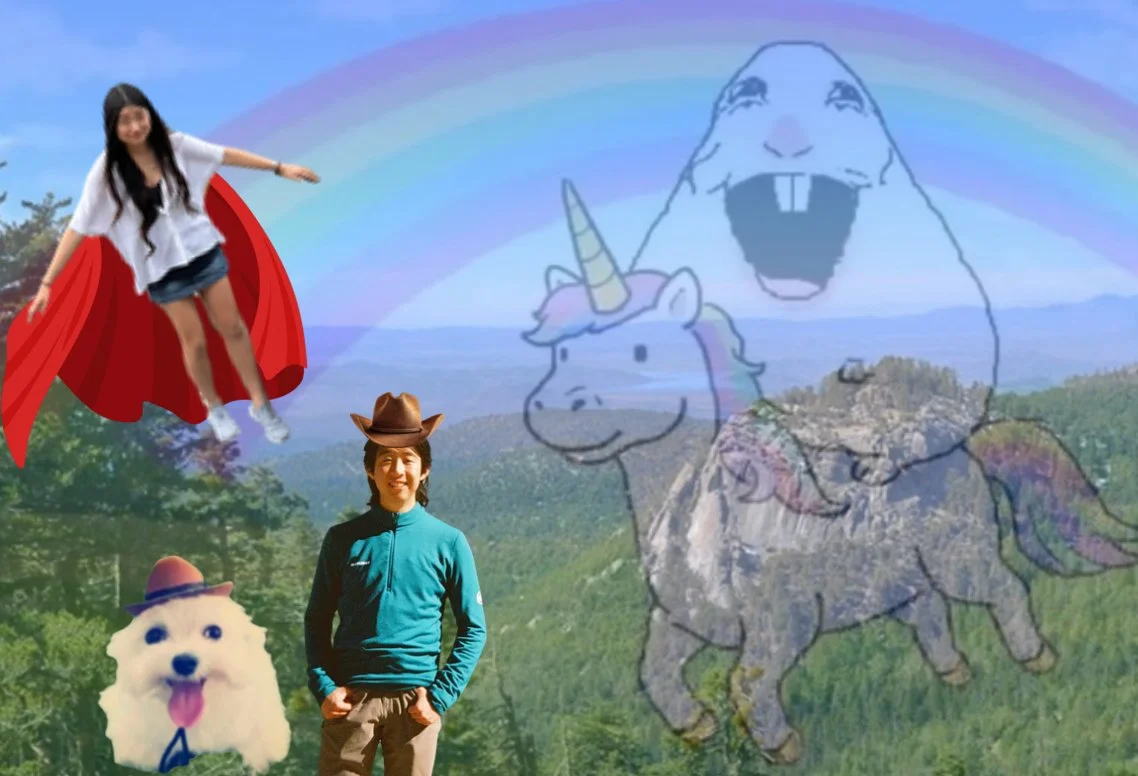 Sunshine and Rainbows at Suicide Rock!