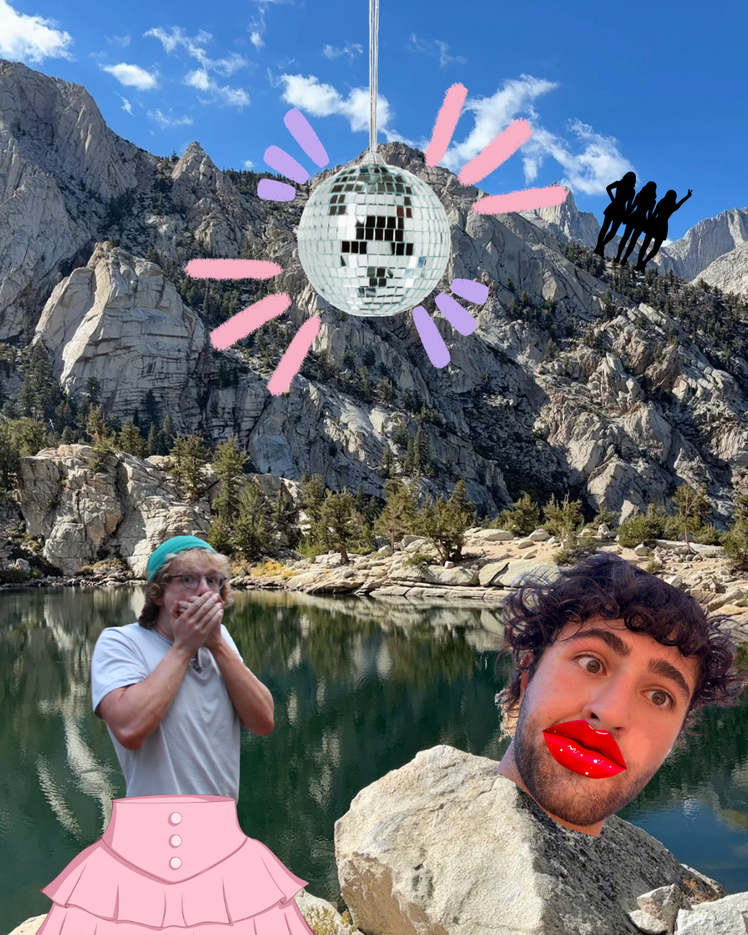 IN BIG PINE WE WEAR PINK (Mini-Basecamp)