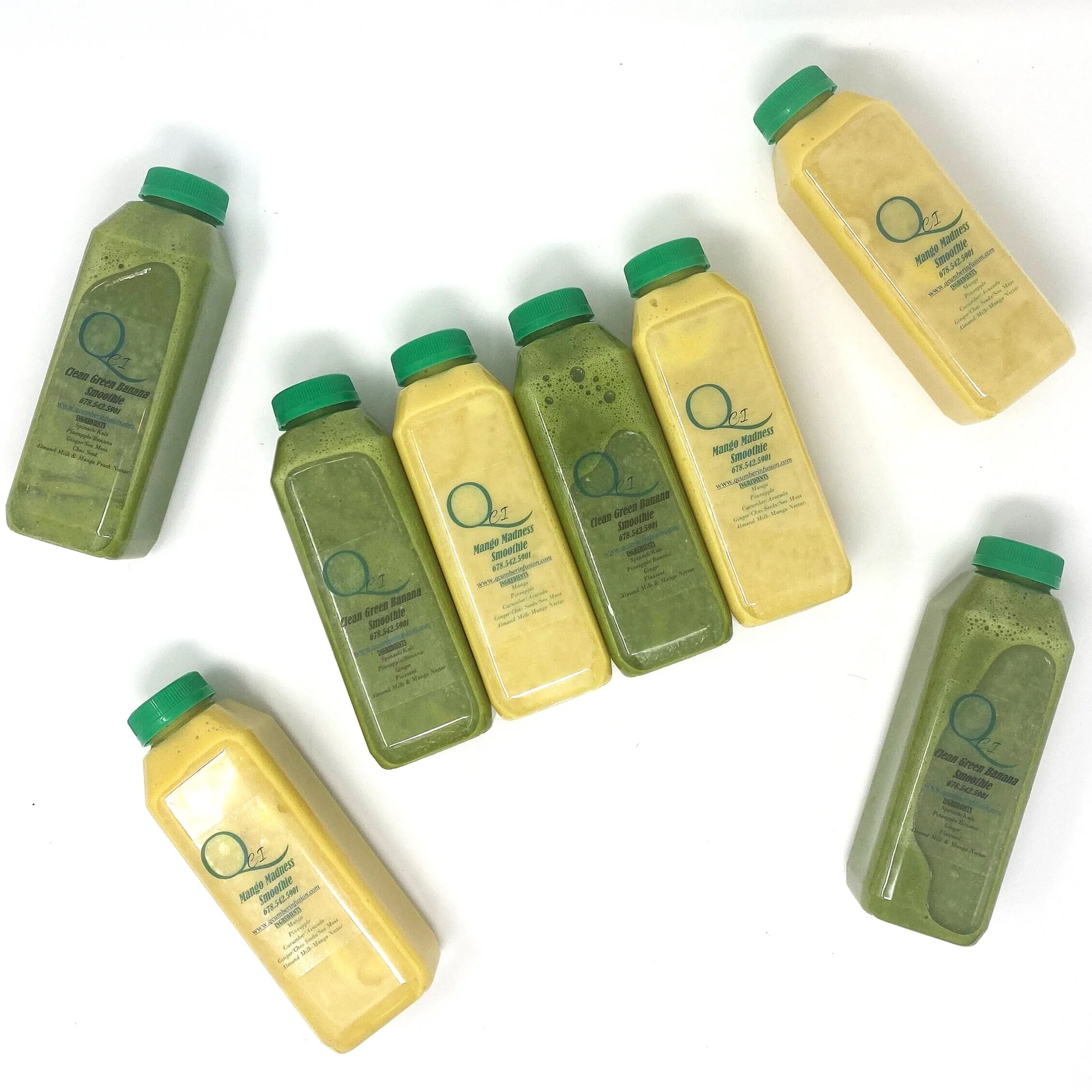 Signature Smoothies with Sea Moss option(16oz) $125/12pk