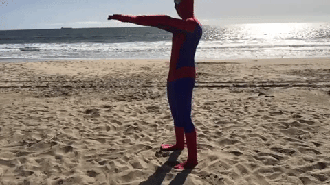 How to lower yourself into the bodyweight squat