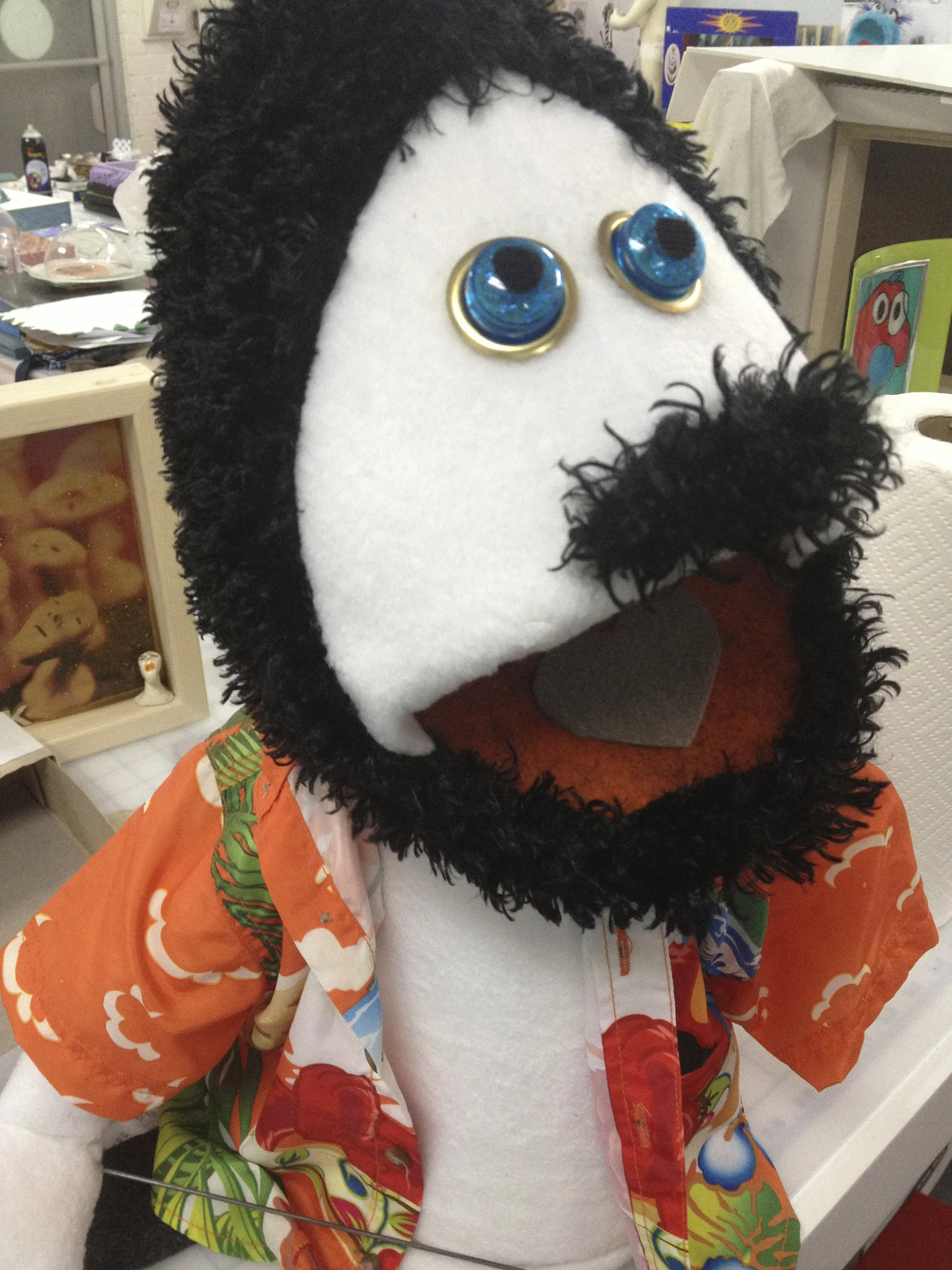 Ron Jeremy puppet