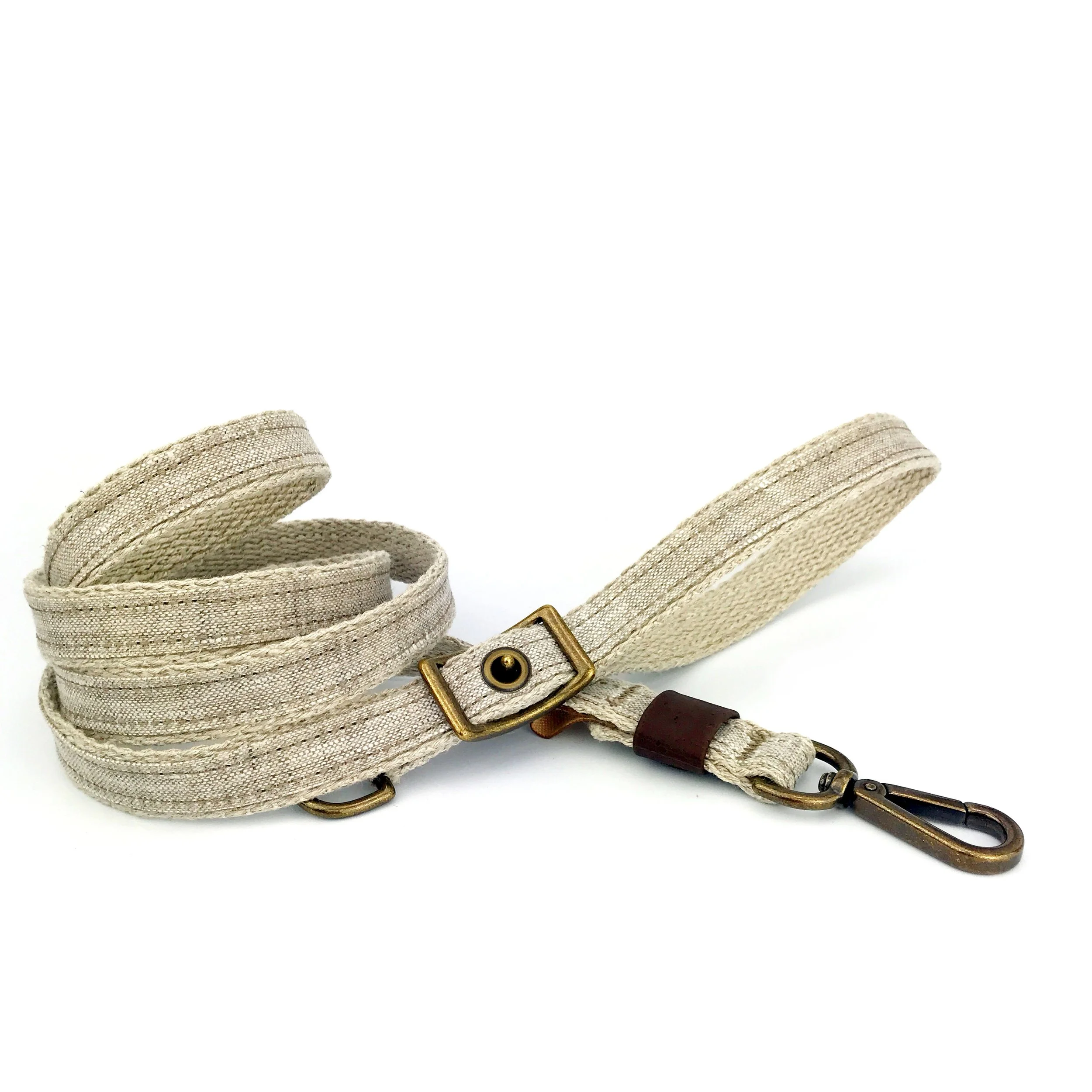 Flax Linen Adjustable Leash