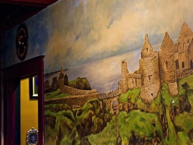 M'Coul's Wall Mural inside on the Second Floor