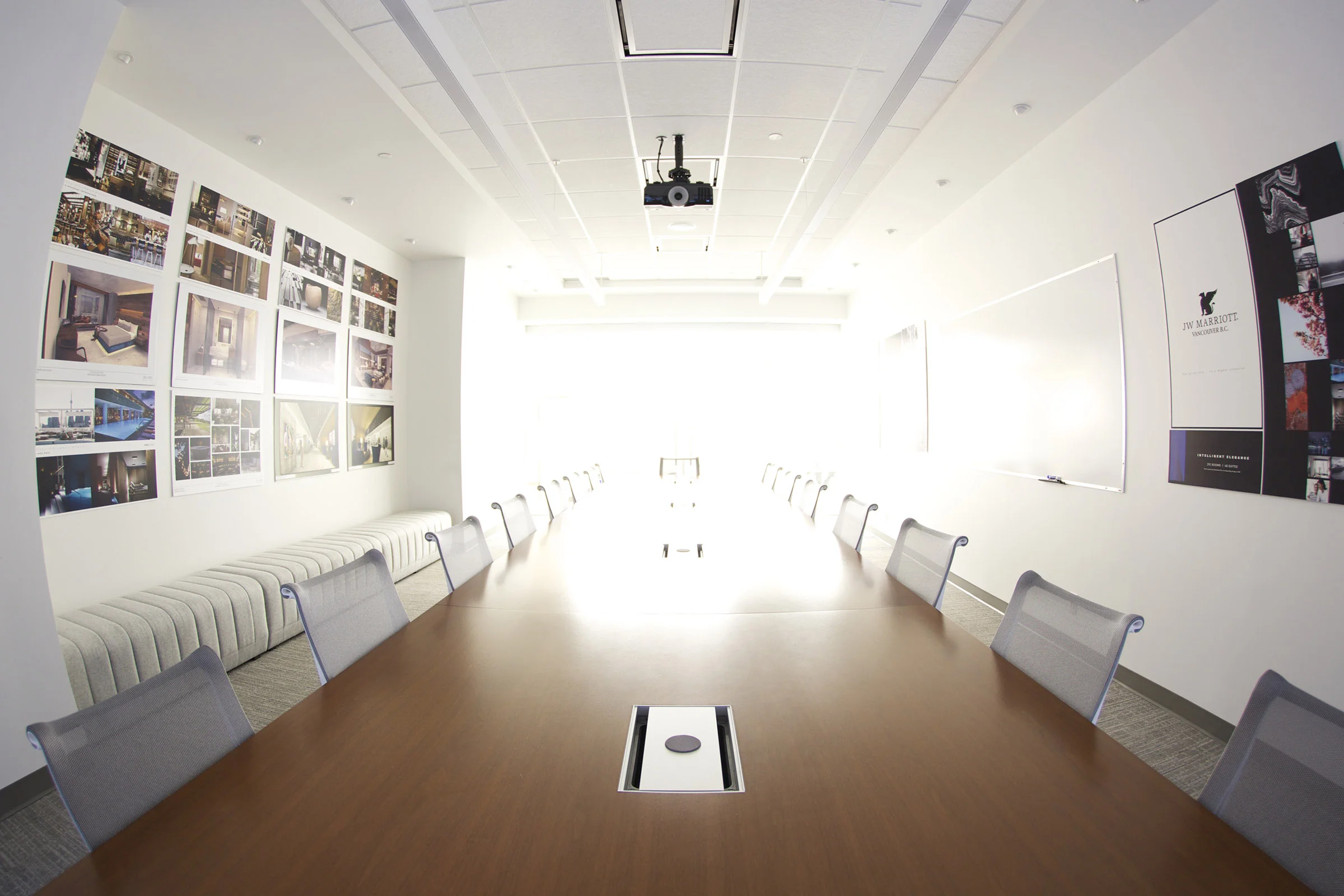 Bright, Modern Boardroom