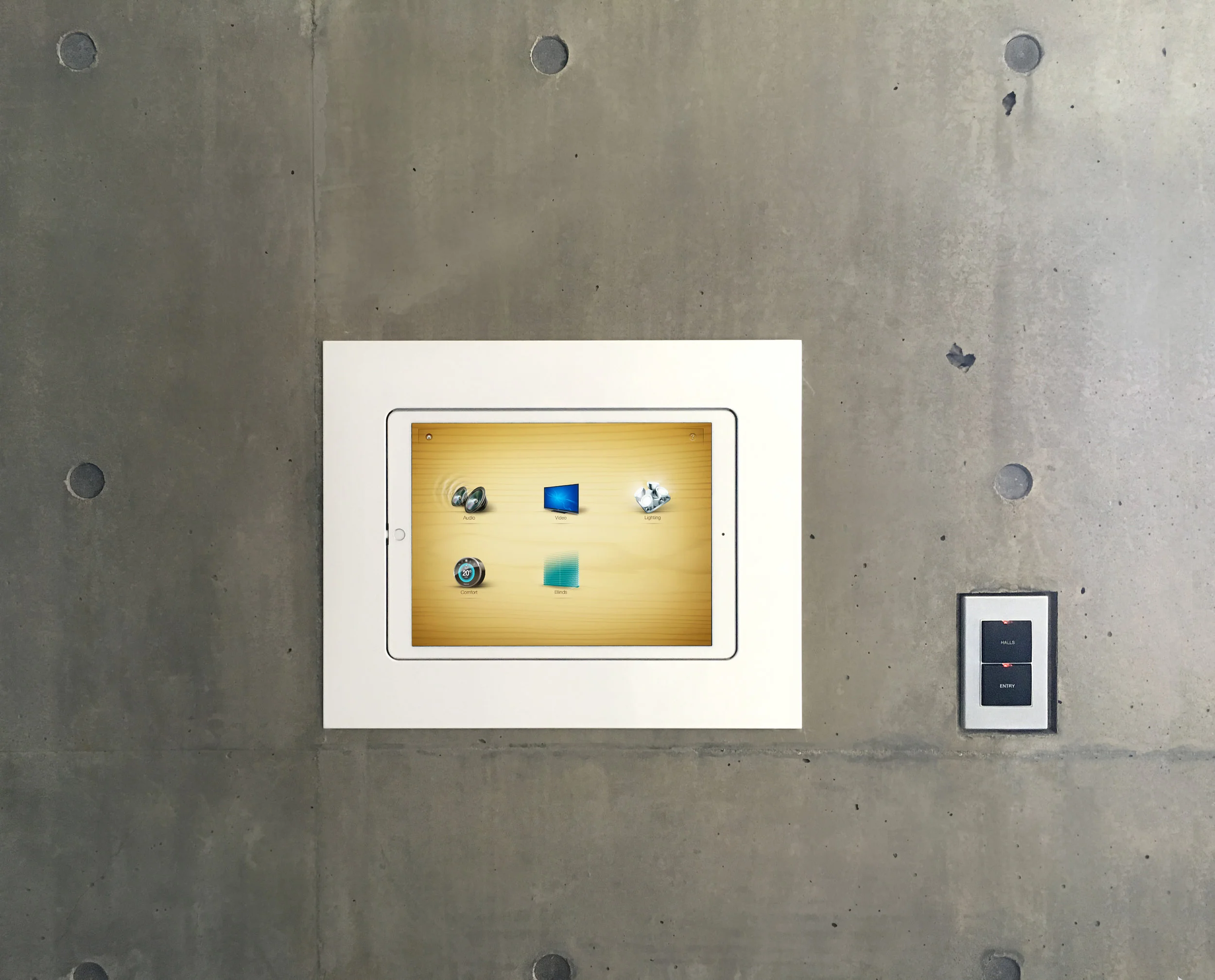 Custom iPad Pro Wall Mount