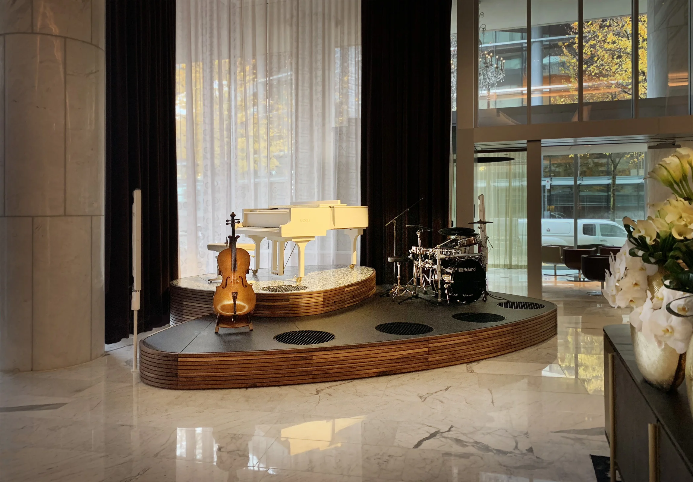 Fairmont Pacific Rim Lobby Renovation