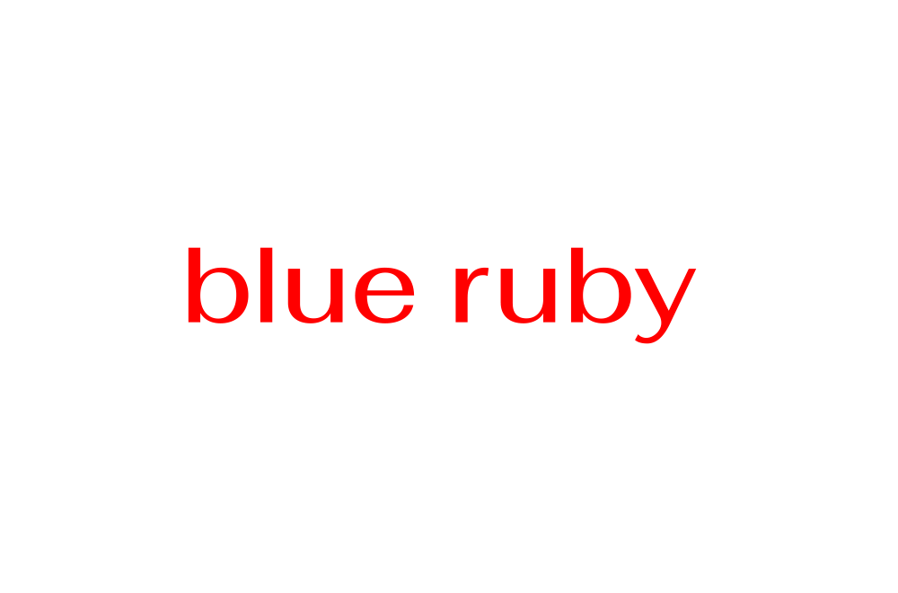 Blue Ruby