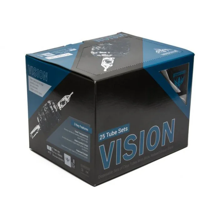 Vision Tubes w/ Grip (1 inch) - Box of 25CT