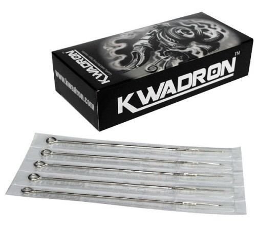 Kwadron Tattoo Needles Box of 50, 0.35mm (Standard #12) Long Taper