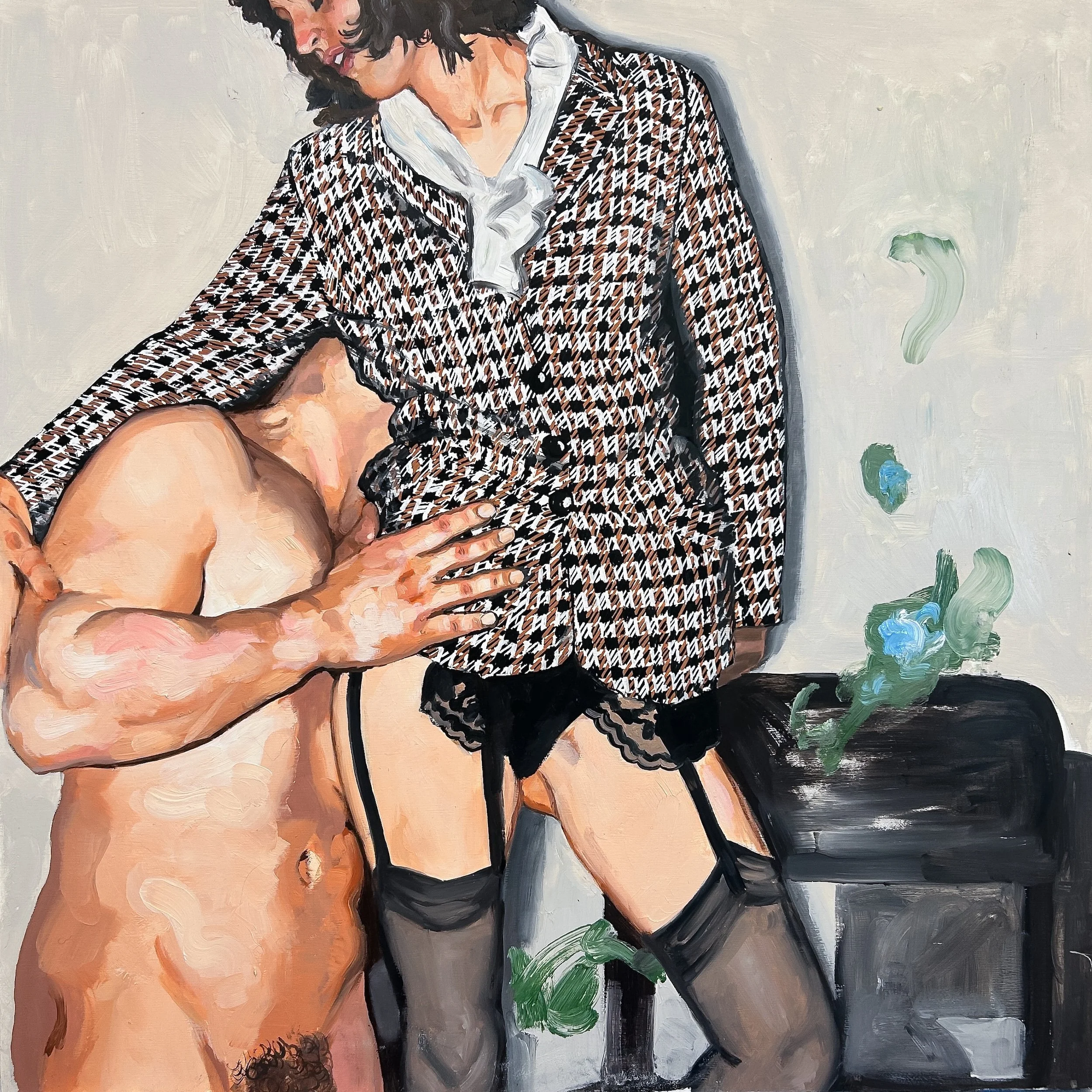 kirsten_valentine_houndstooth_oil_and_acrylic_on_panel_20x20in_2025.jpeg