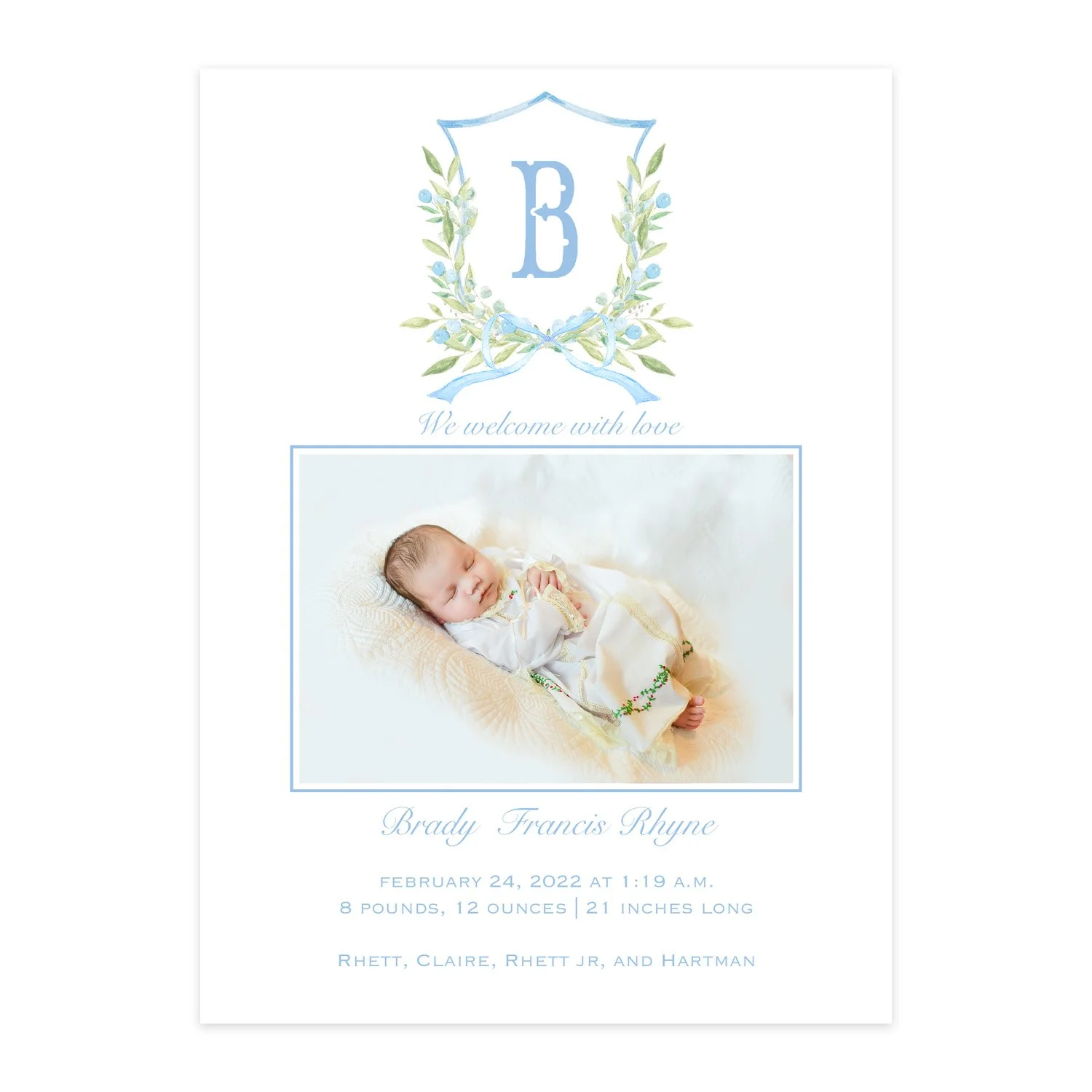 Blue Crest Announcement