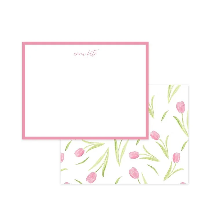 Tulip Flat Card