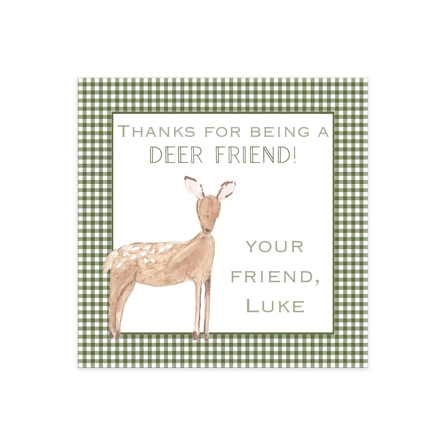 Deer Tag