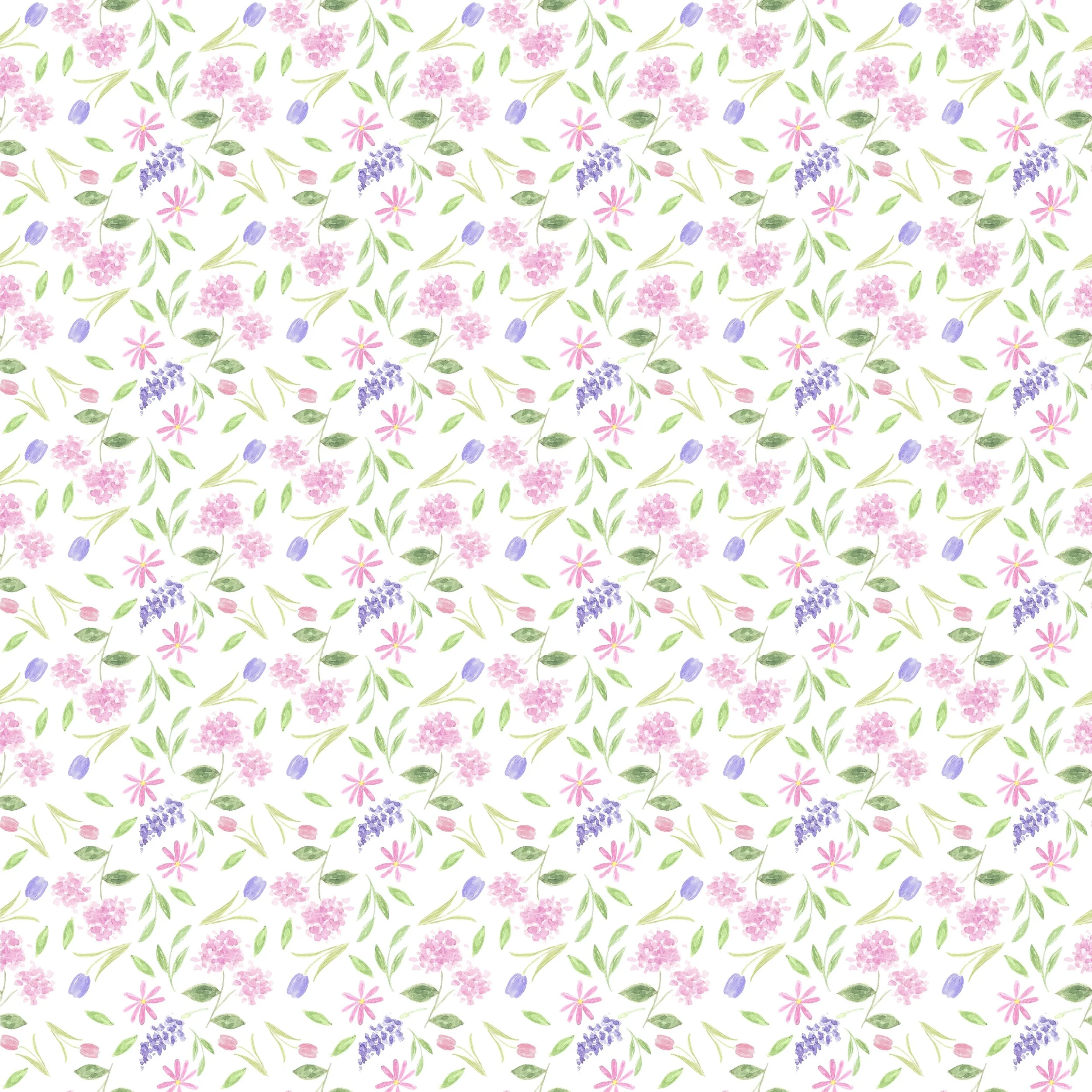 Pink and Purple Floral