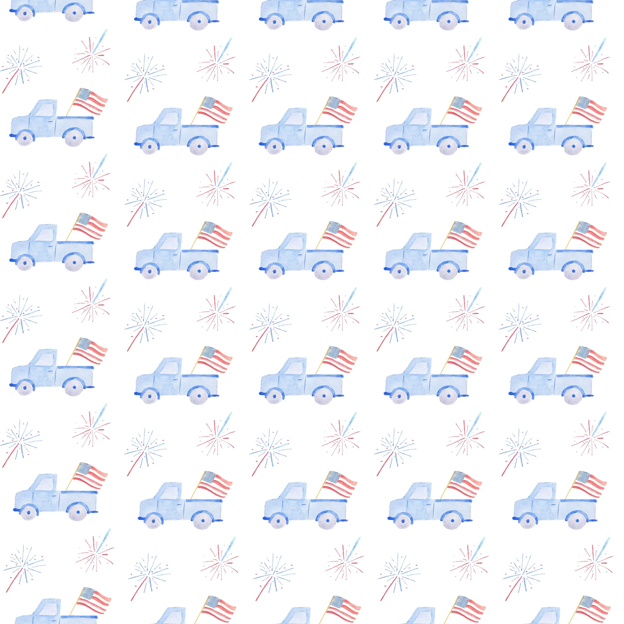 Patriotic Trucks