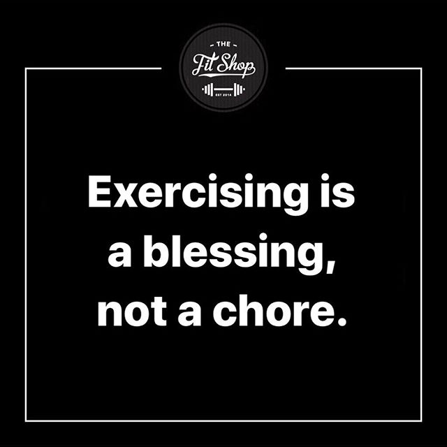 🎶 &ldquo;Don&rsquo;t it always seem to go that you don&rsquo;t know what you&rsquo;ve got &lsquo;til it&rsquo;s gone...&rdquo; 🎶
〰️
It&rsquo;s easy to look at working out as something you HAVE to do, but it&rsquo;s way healthier to see it as someth