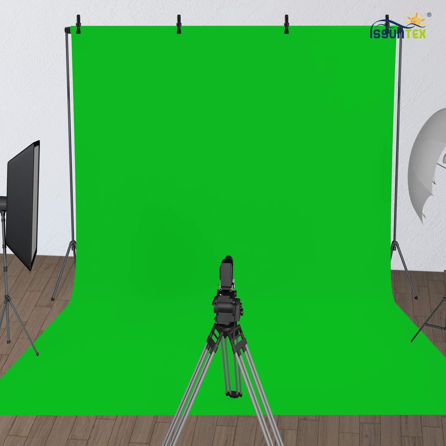 green screen muslin 5x7 backdrop