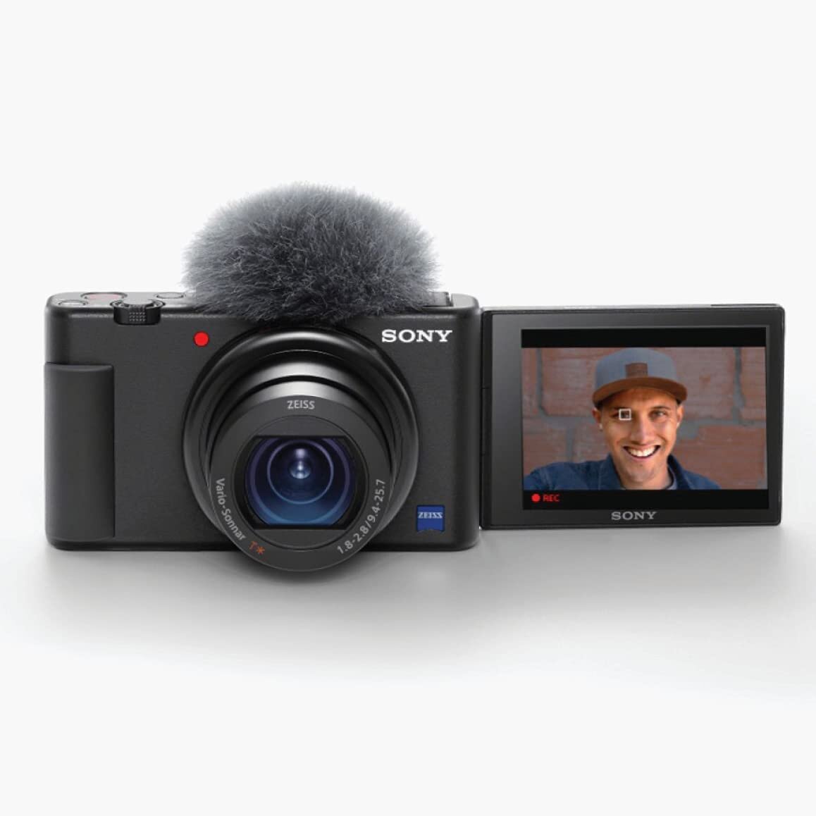 Sony ZV-1 Digital Camera for Content Creators, Vlogging and YouTube with Flip Screen, Built-in Microphone, 4K