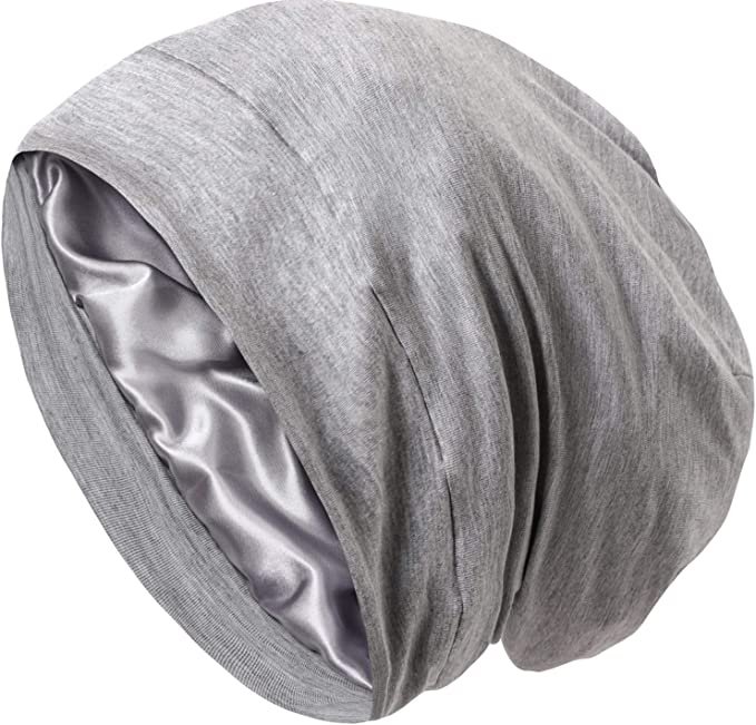 Satin Bonnet Sleep Cap Hair Cover Bonnet 
