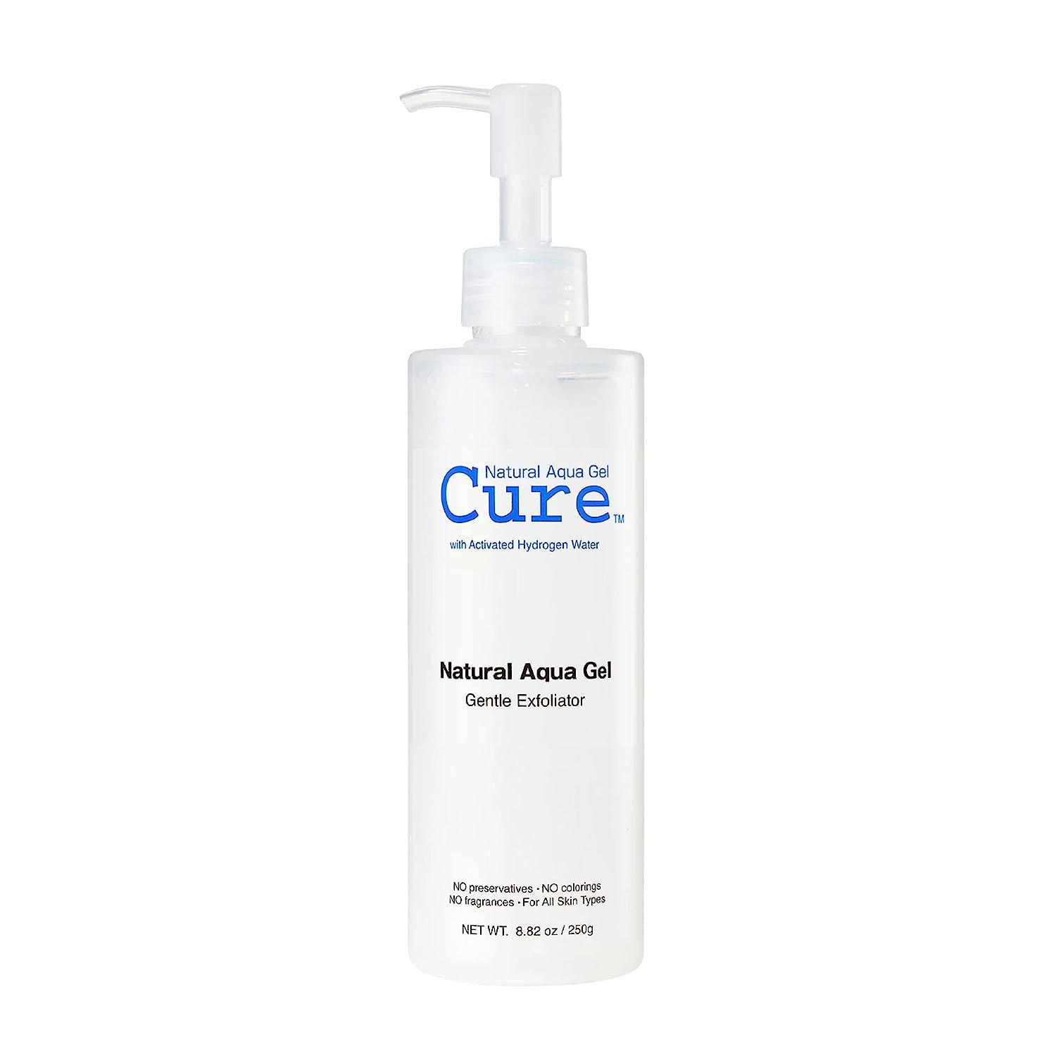 Toyo - Cure Aqua Gel Gentle Exfoliator - Facial/Full-body Peeling Gel, Water-based Exfoliator, Dead Skin Remover for Bright, Youthful Skin