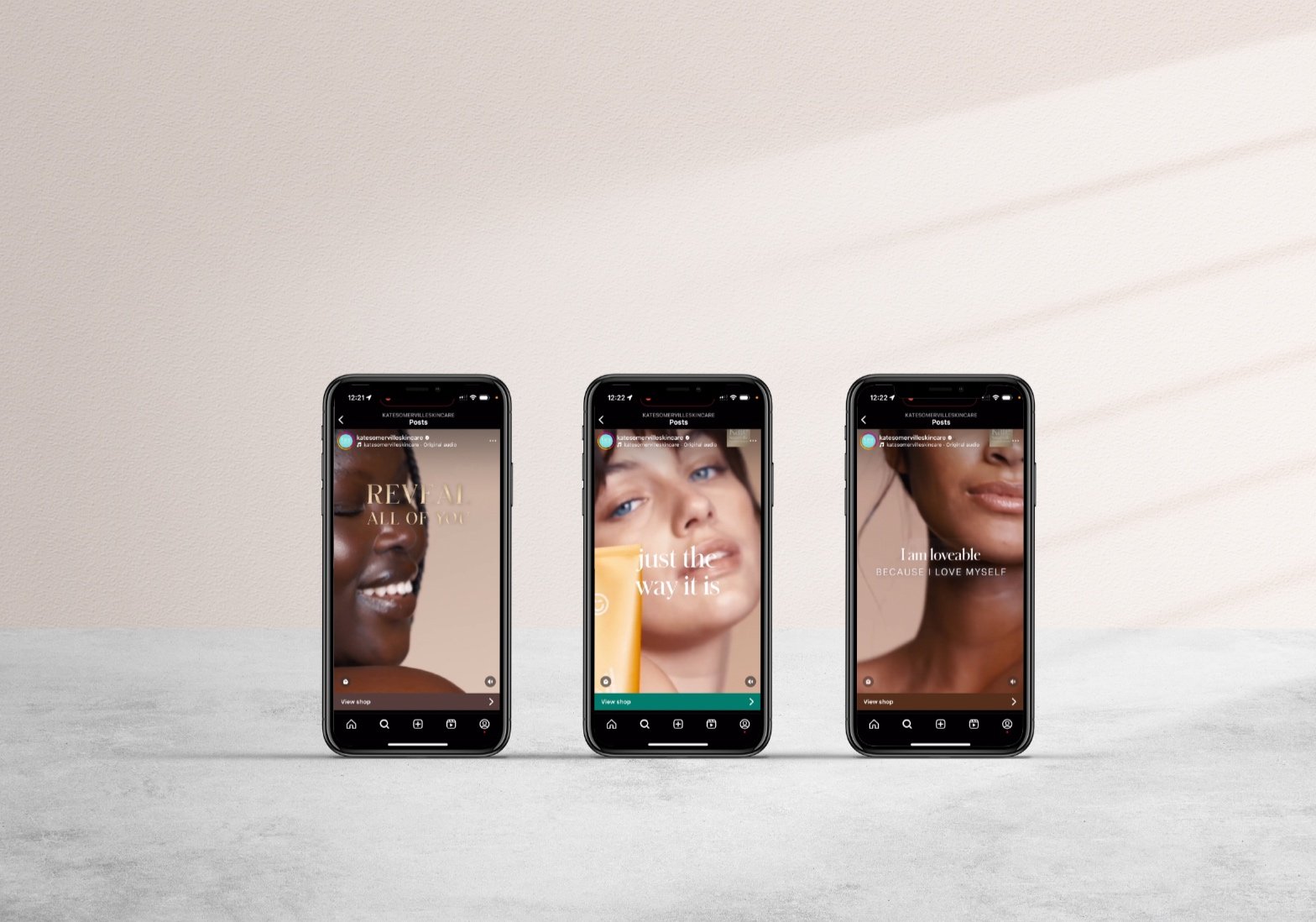 Social Campaign Launch / Campaign Video Content (click for full video) Model Art Direction