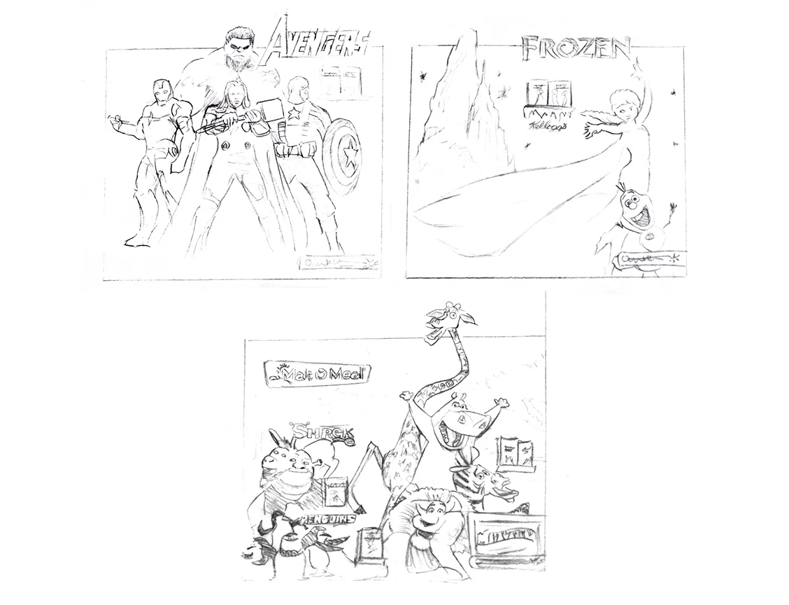 Panel Conceptual Sketches