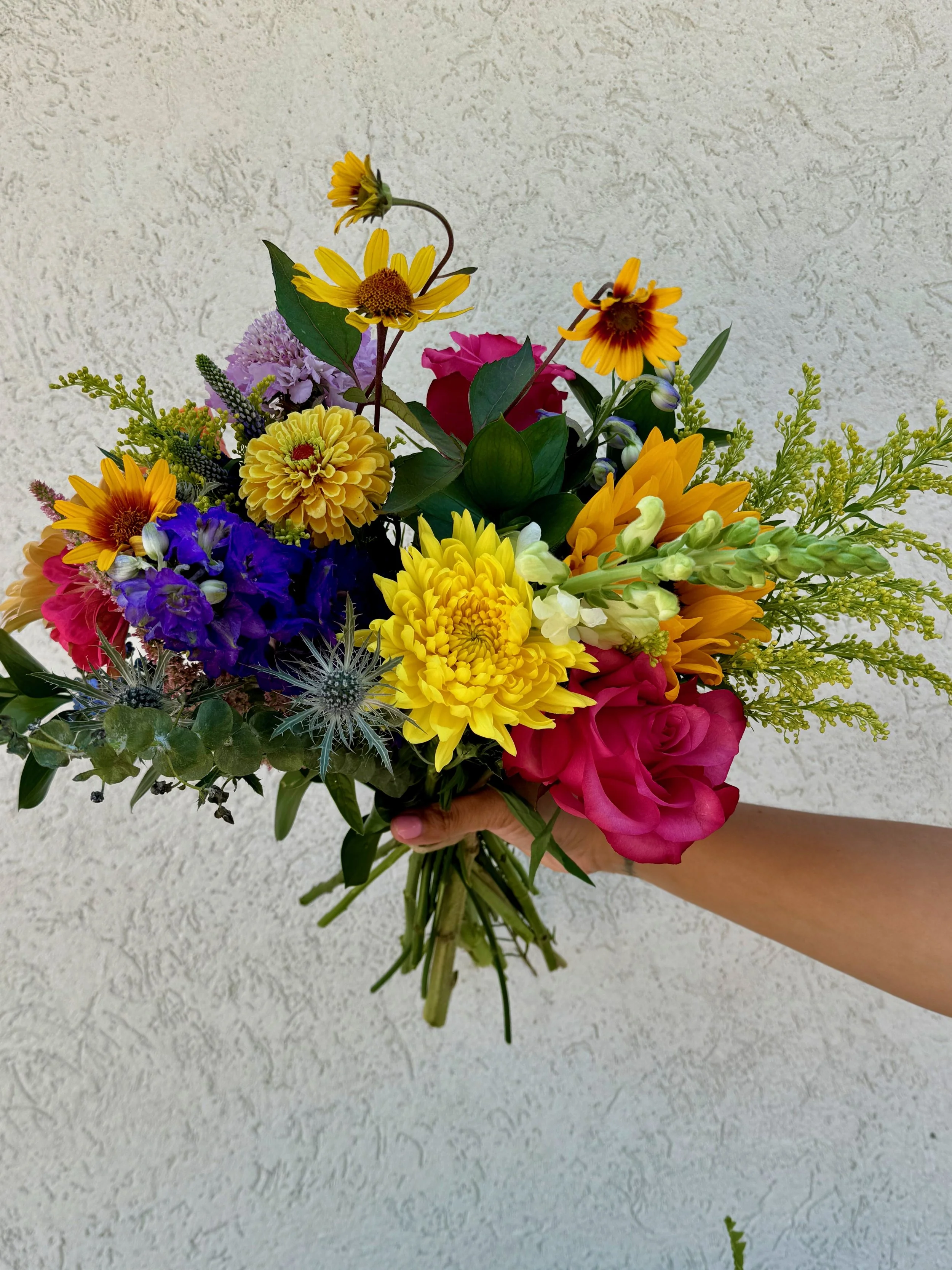 Large wildflower bouquet from Bloombox Flowers, Montclair NJ — from $80