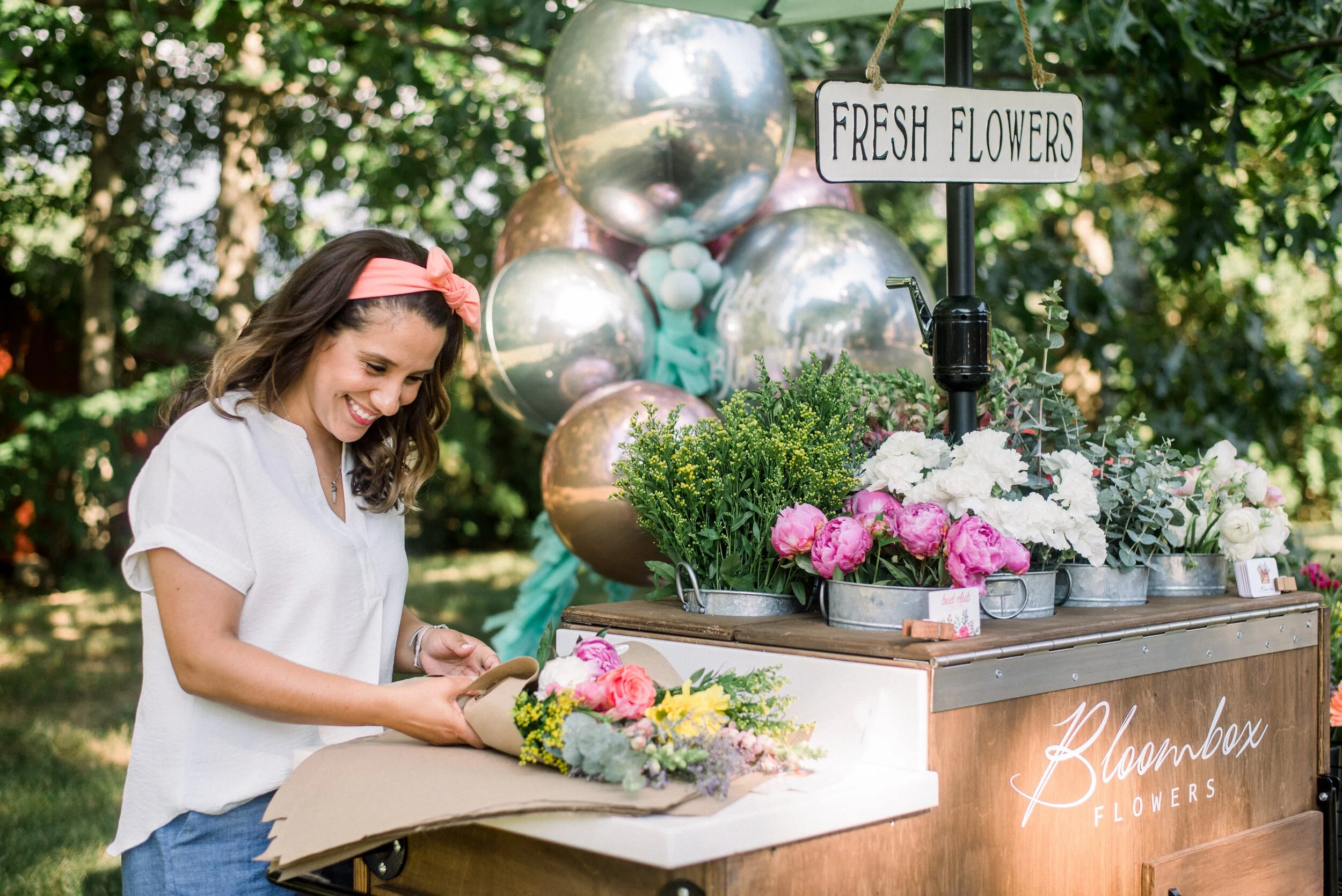 Private event florals by Bloombox Flowers New Jersey