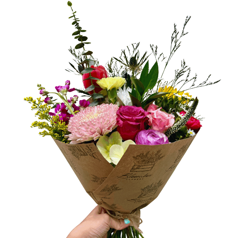 Build Your Own Bouquet experience at Bloombox Flowers in Montclair NJ